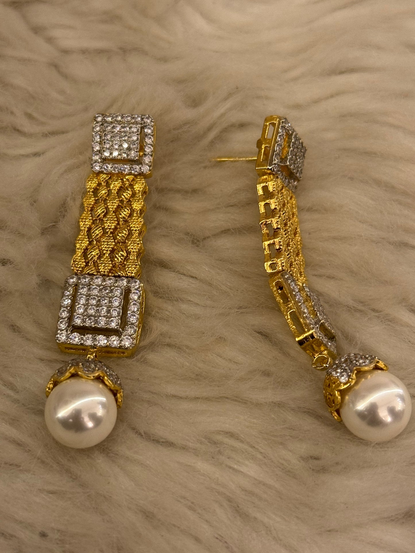Goldplated Earrings-Er89