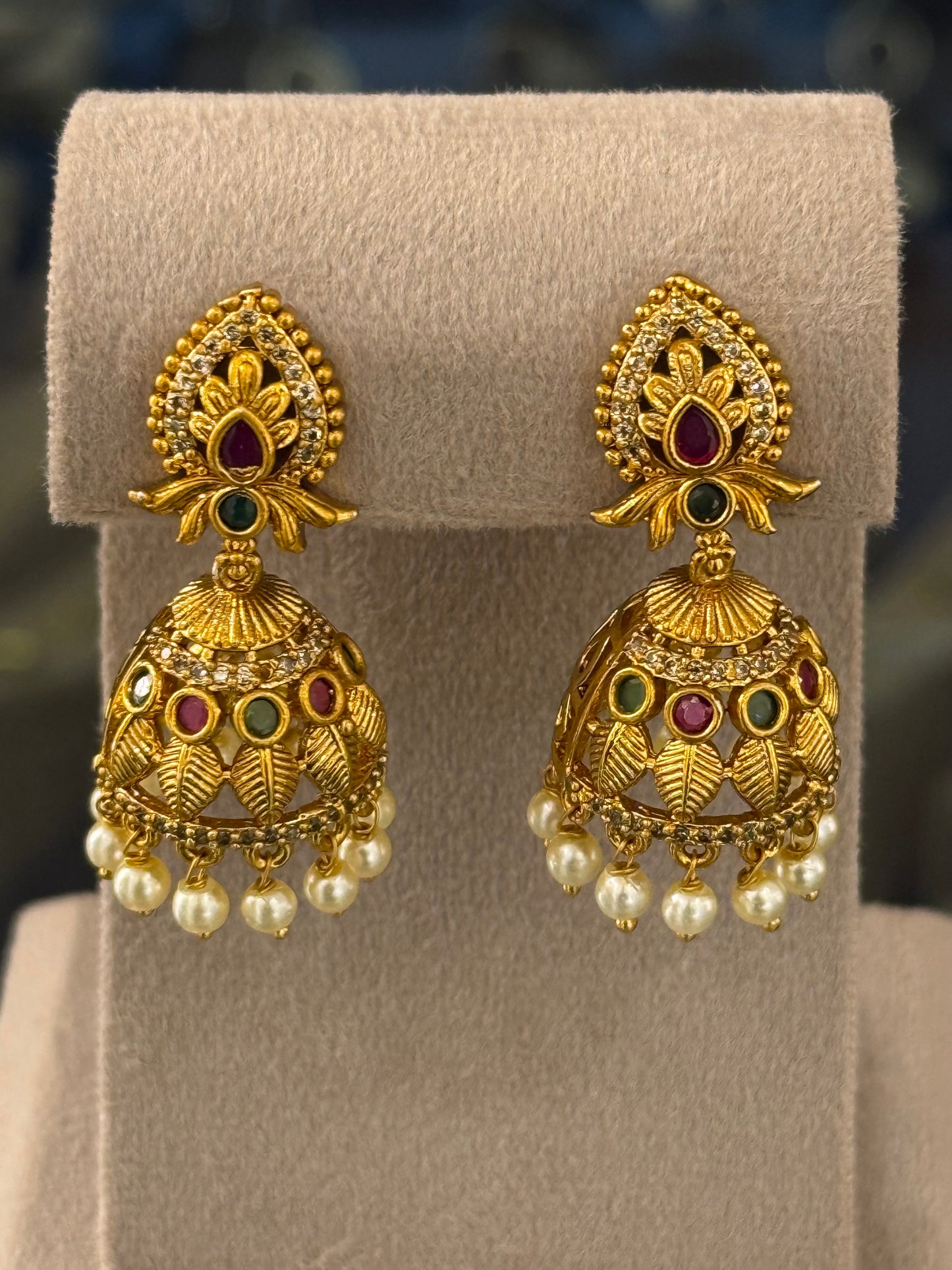 Gold Plated Earrings-Er66
