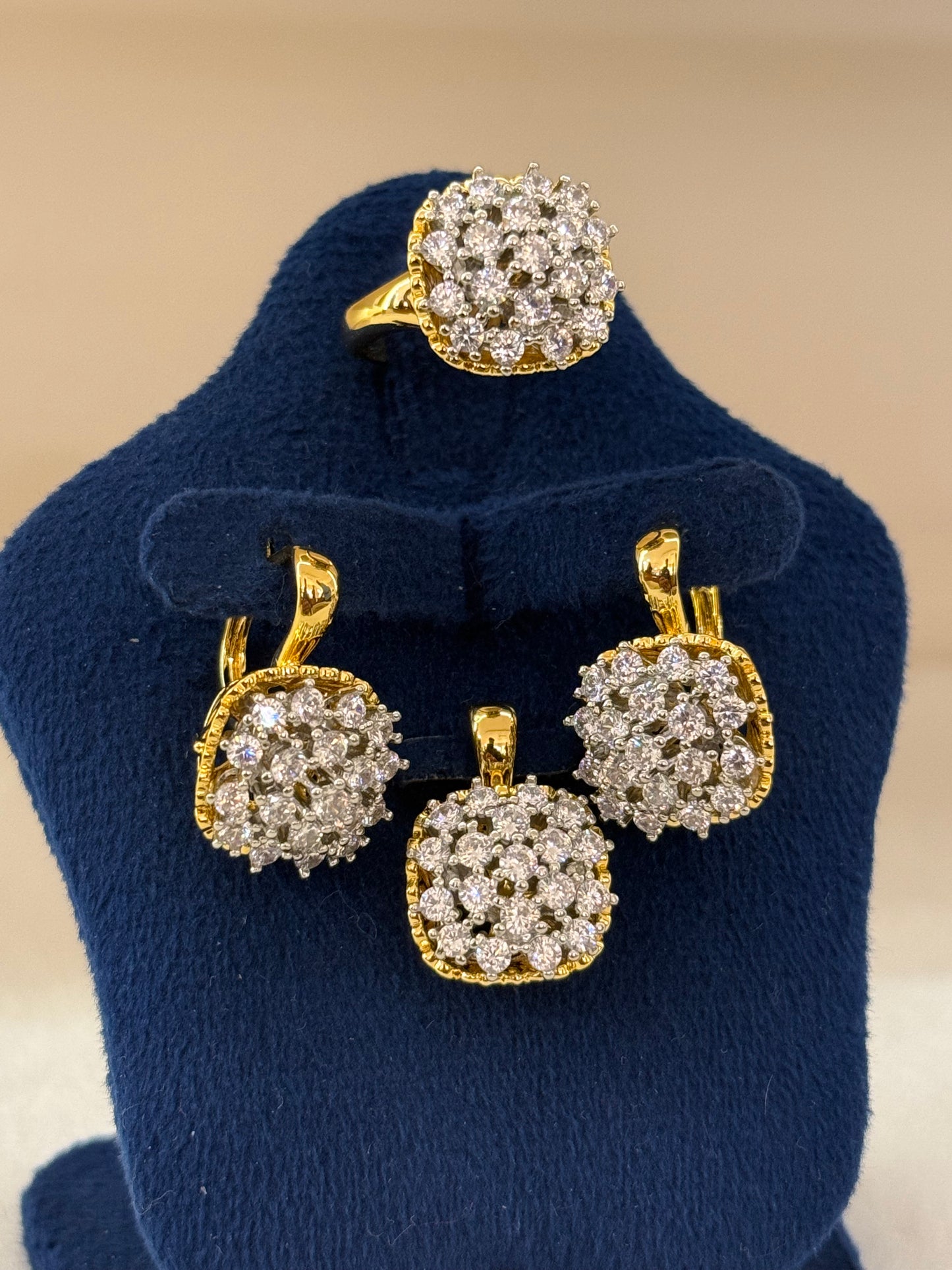 Goldplated Pendant Set-Ps67