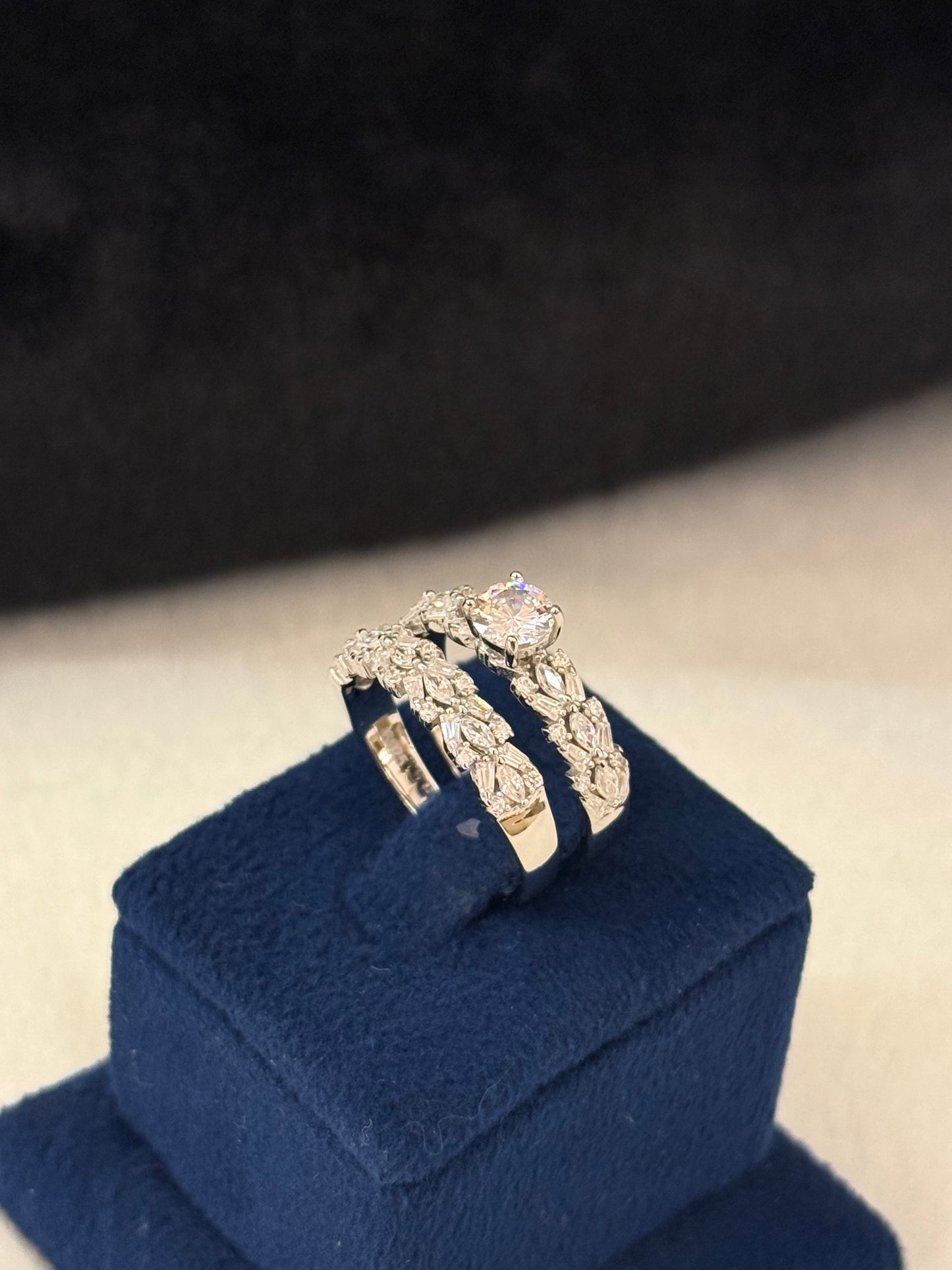 925 Silver Double Ring-Sr29