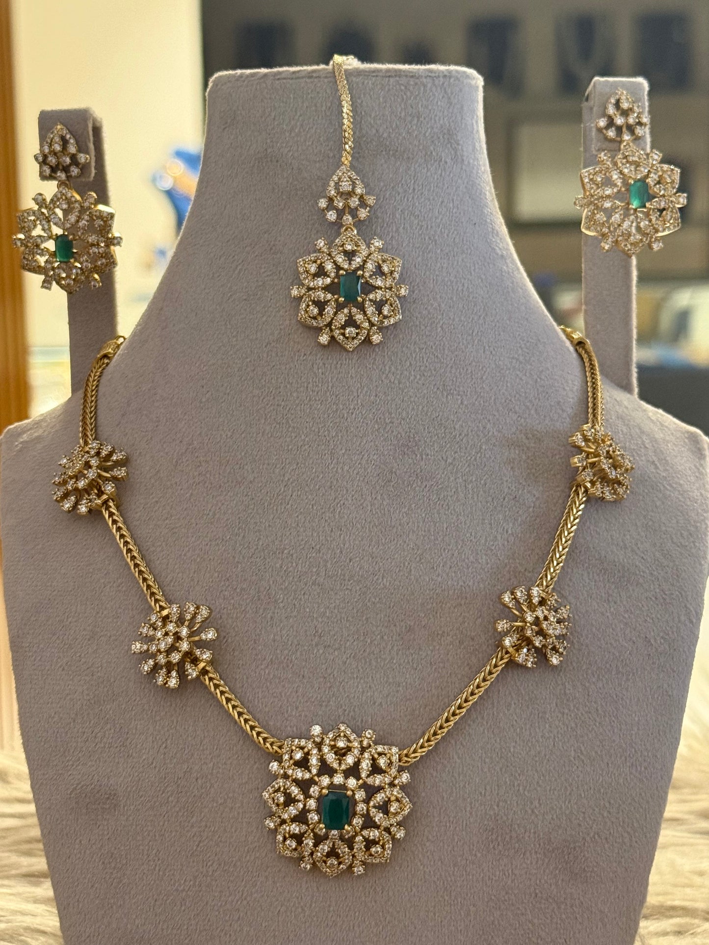 Goldplated Necklace Set-Ns116