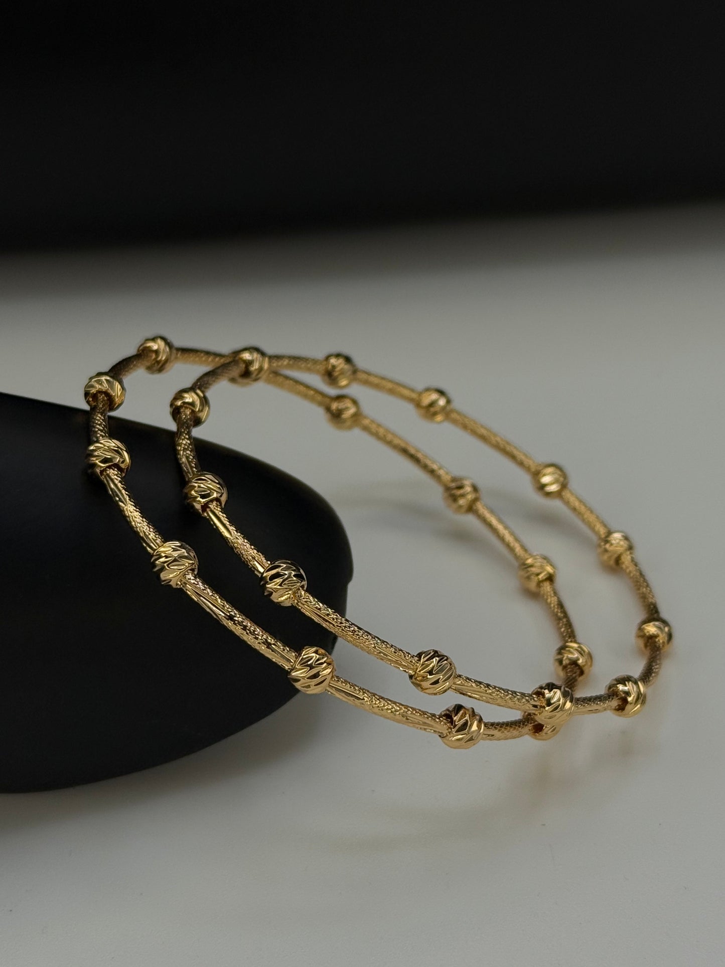 Gold Plated Bangles-B17