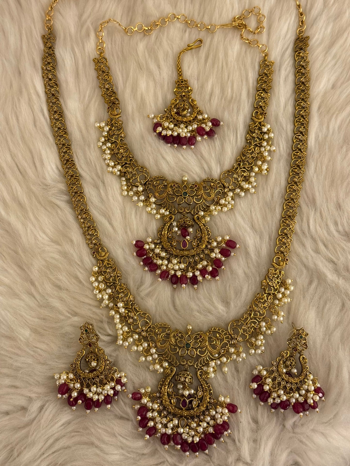 Gold Plated Mala Set-Ms8