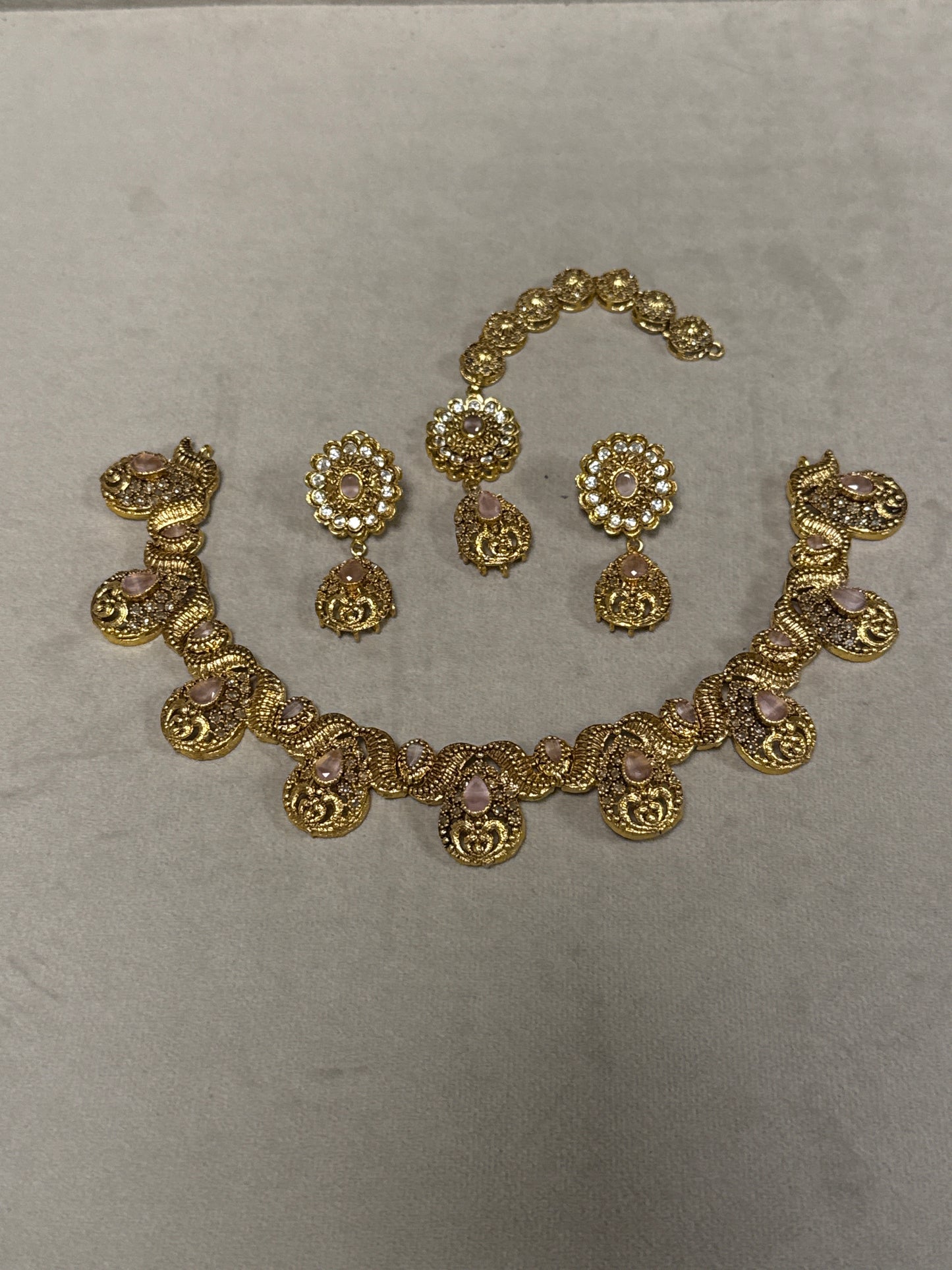 Pink Bridal Set-Bs76