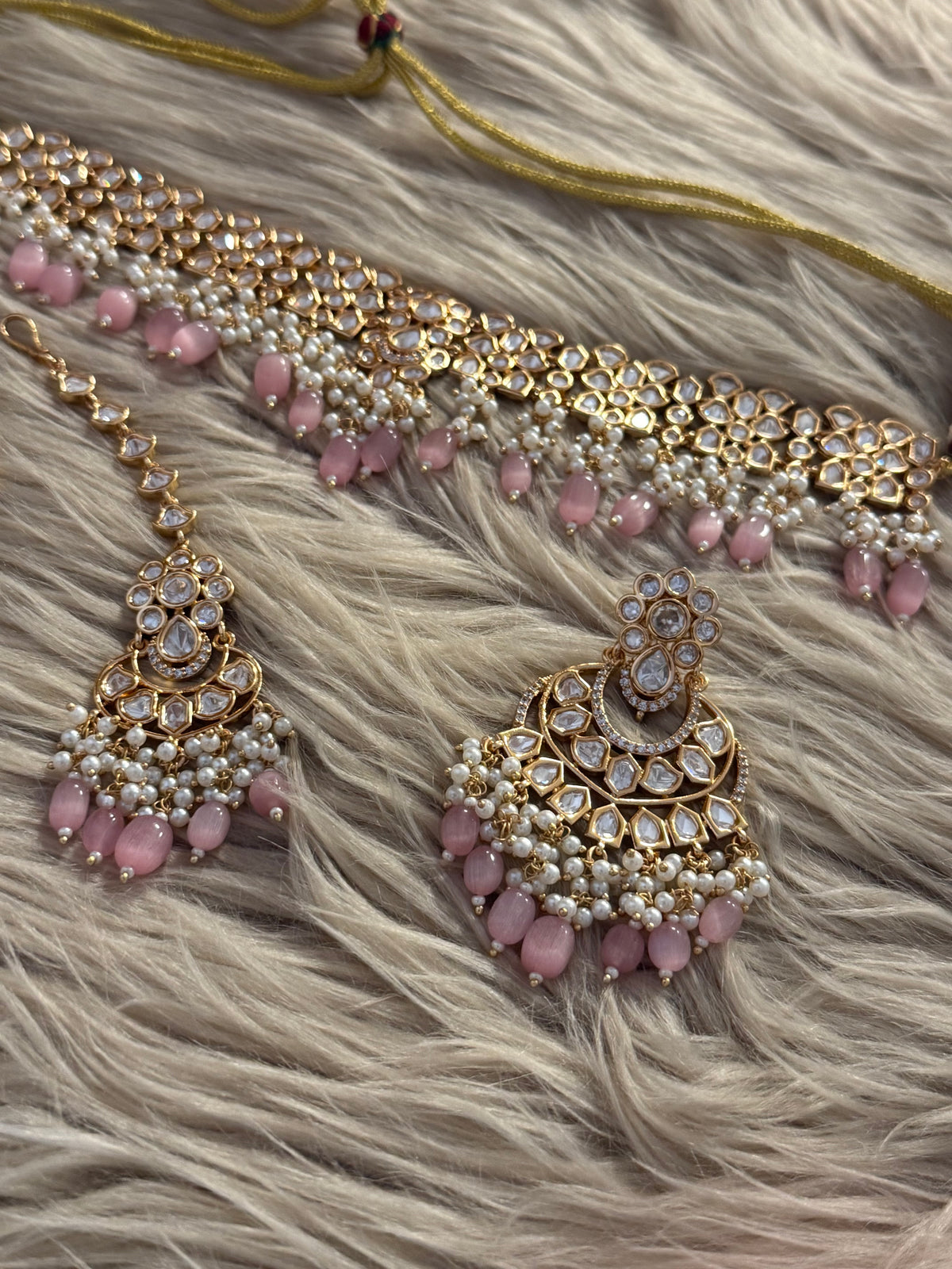 Goldplated Choker Set-Ns122
