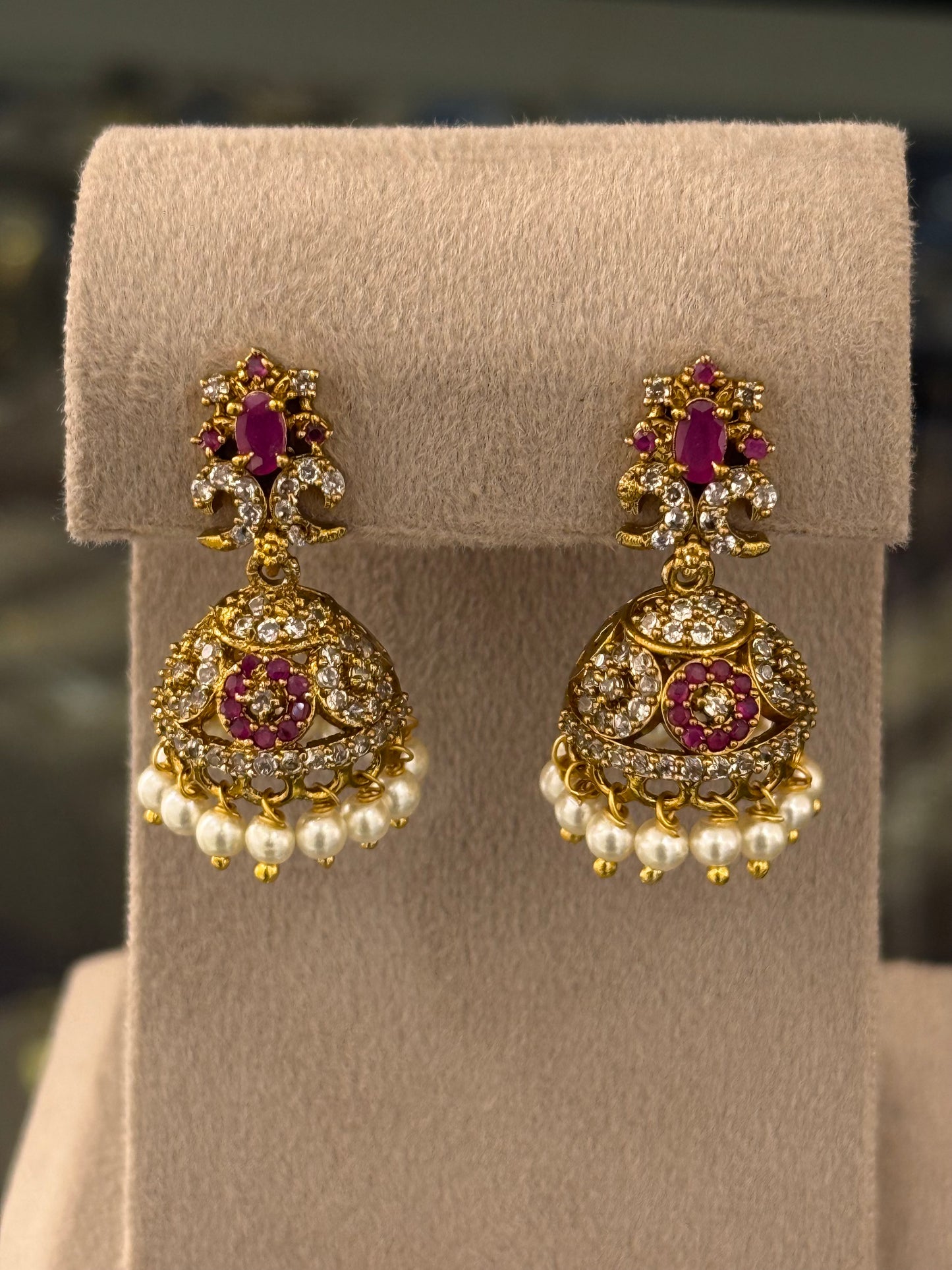 Gold Plated Earrings-Er61