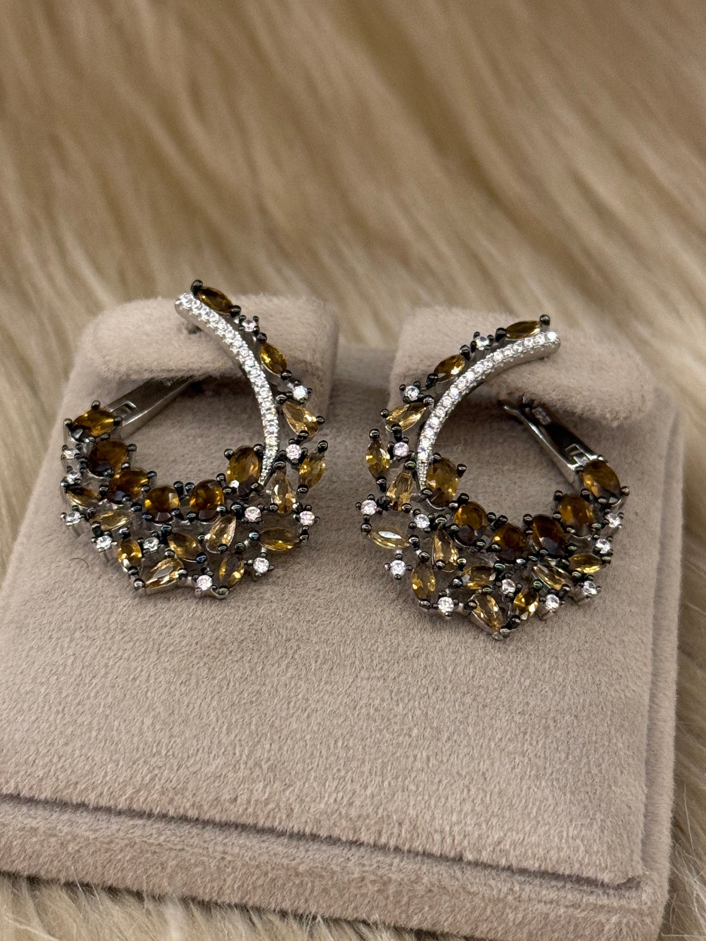 925 Silver GoldPlated Tops-STP109