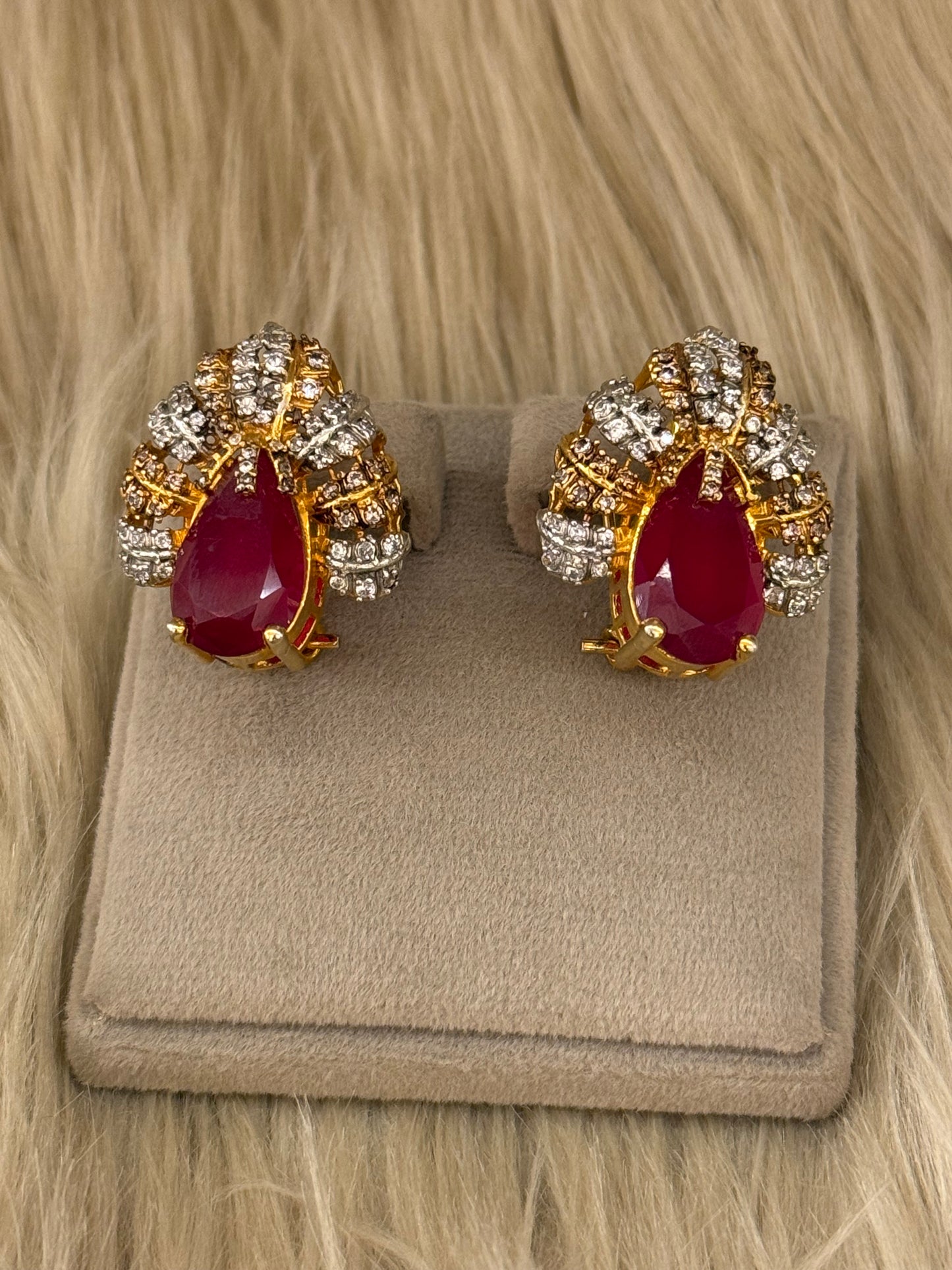 925 Silver GoldPlated Tops-STP119