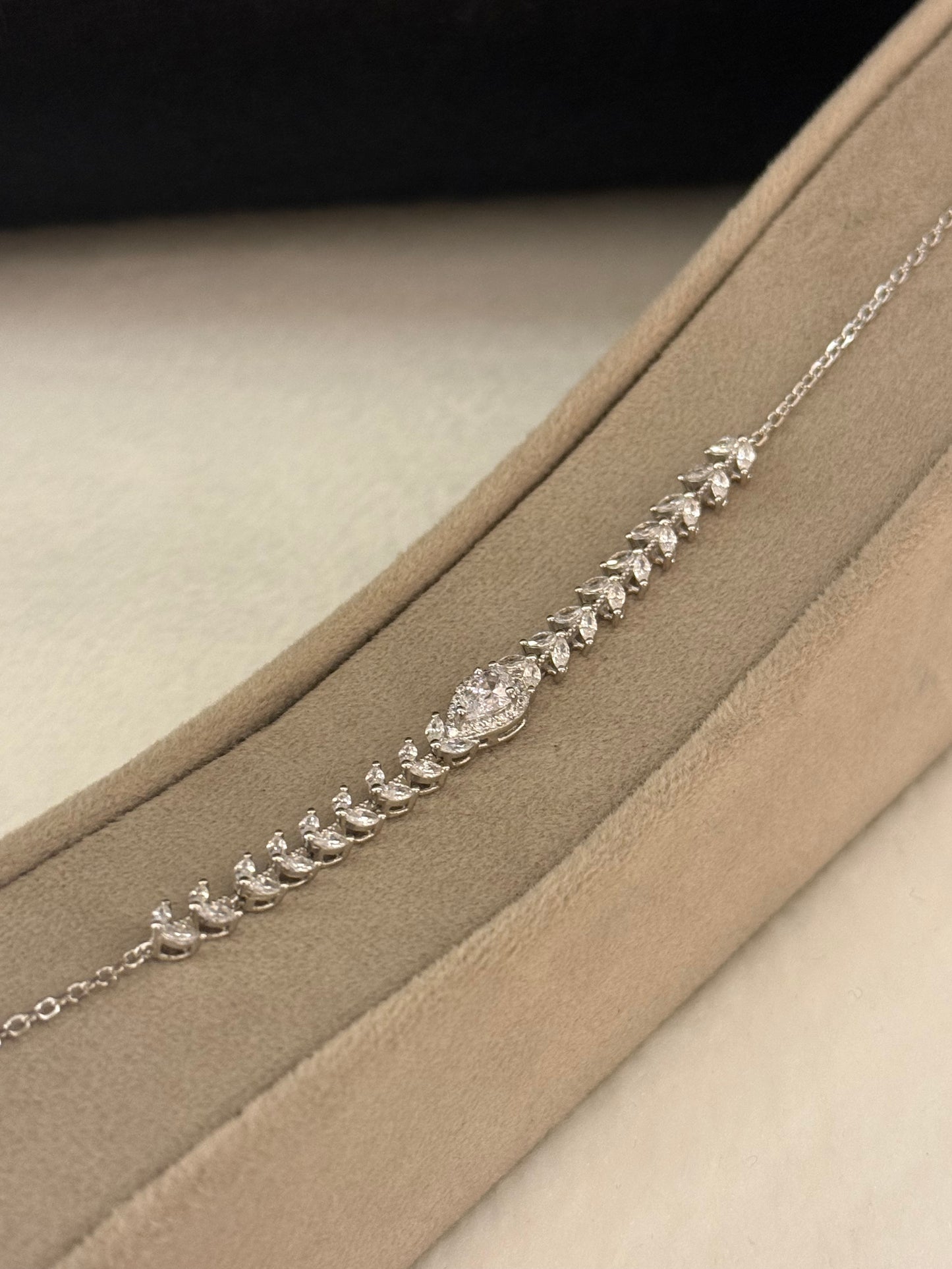 925 Silver Bracelet-SBS43
