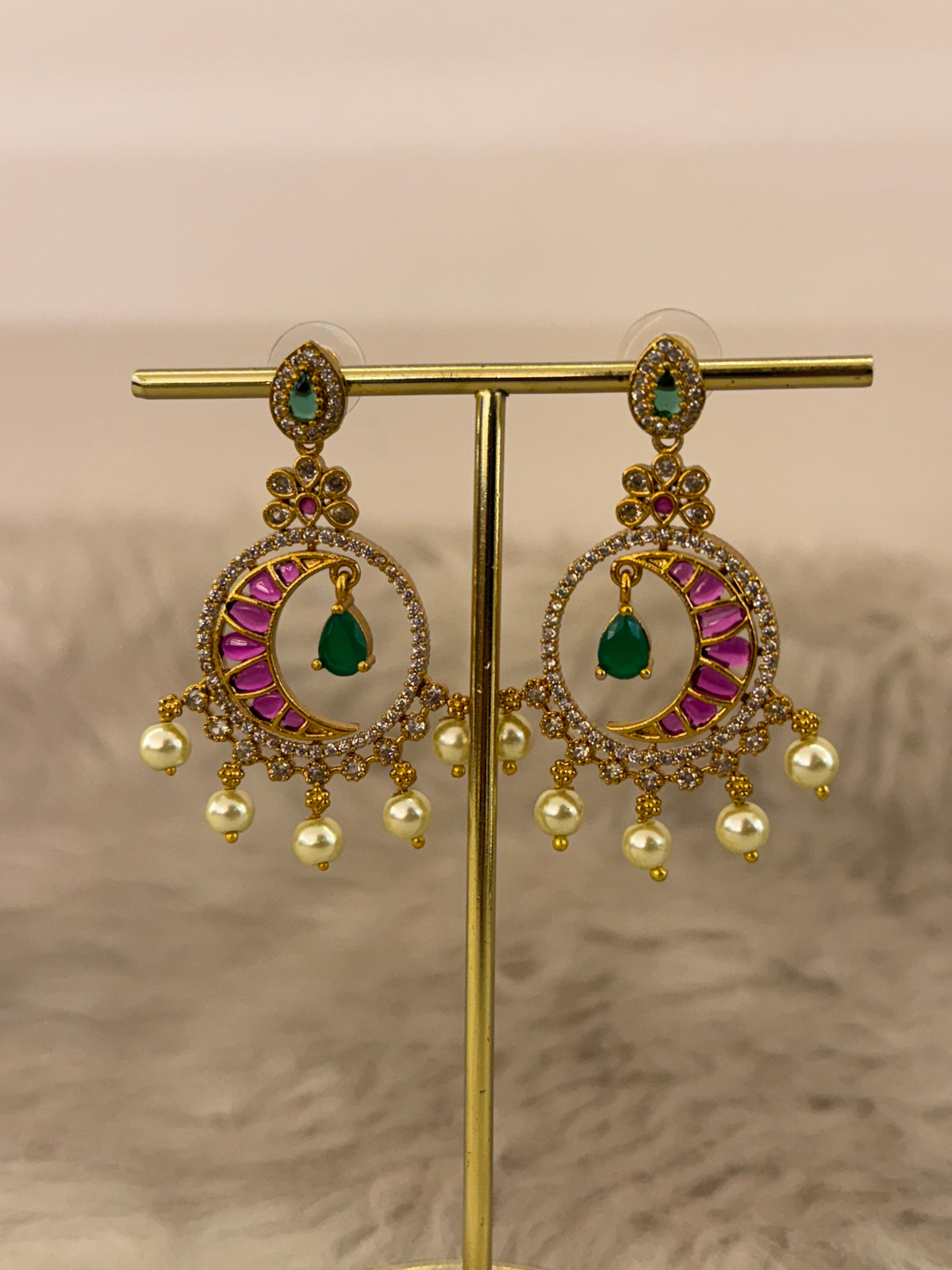 Goldplated Earrings-Er78