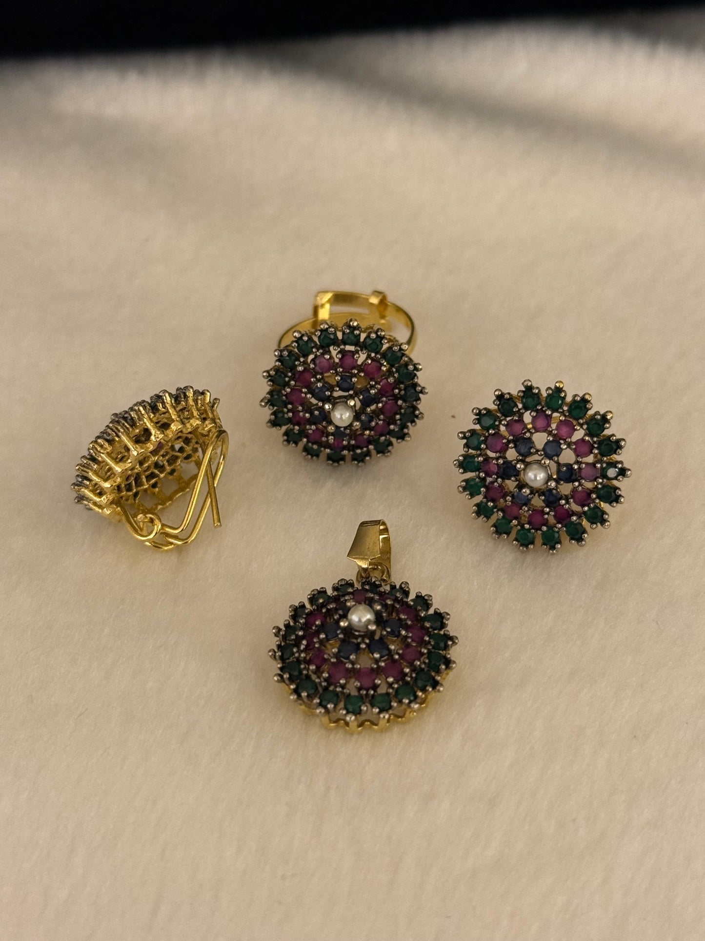 Goldplated Pendant Set-Ps51
