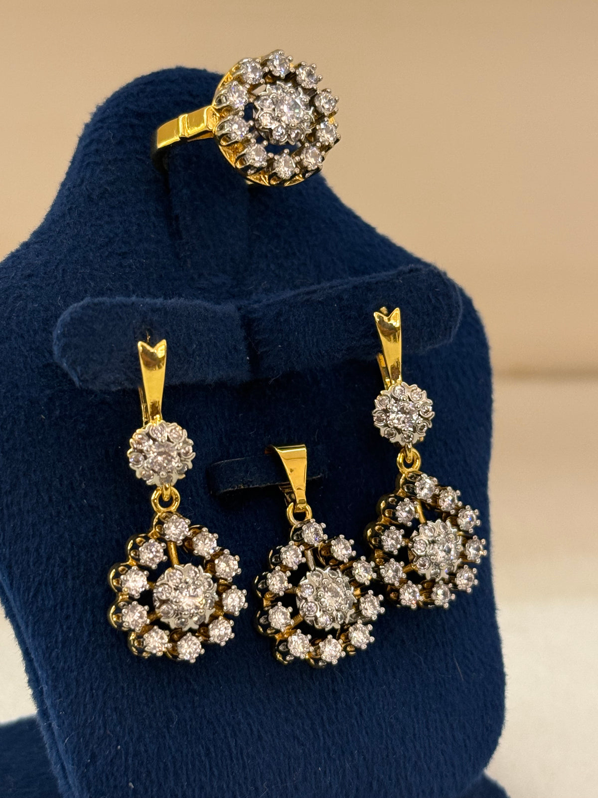 Goldplated Pendant Set-Ps68
