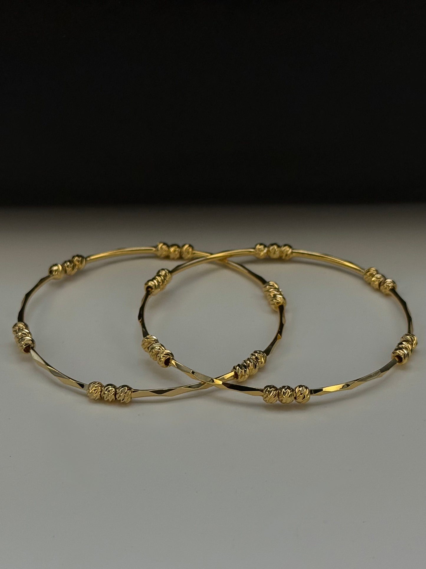 Gold Plated Bangles-B15