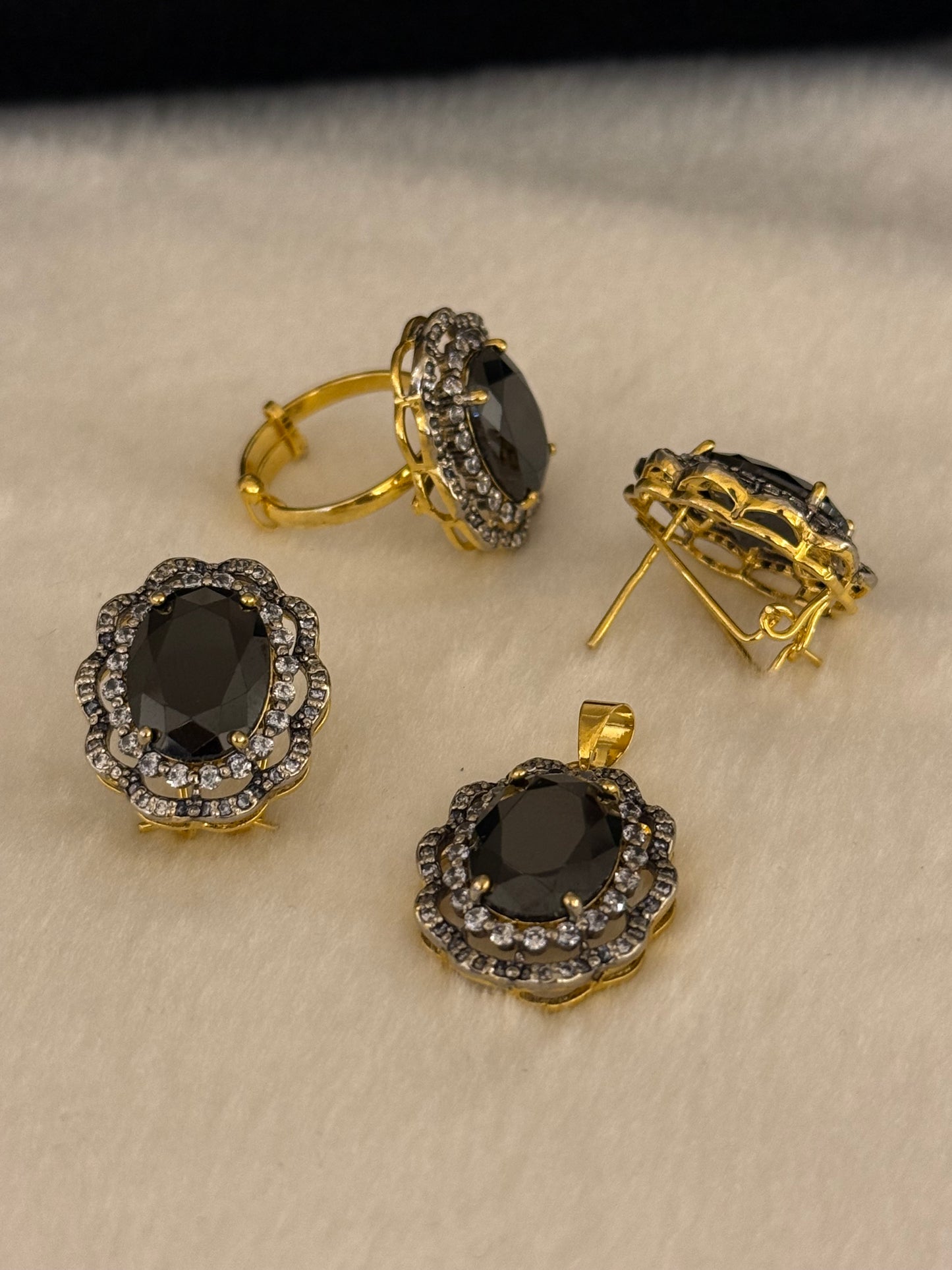 Goldplated Pendant Set-Ps45