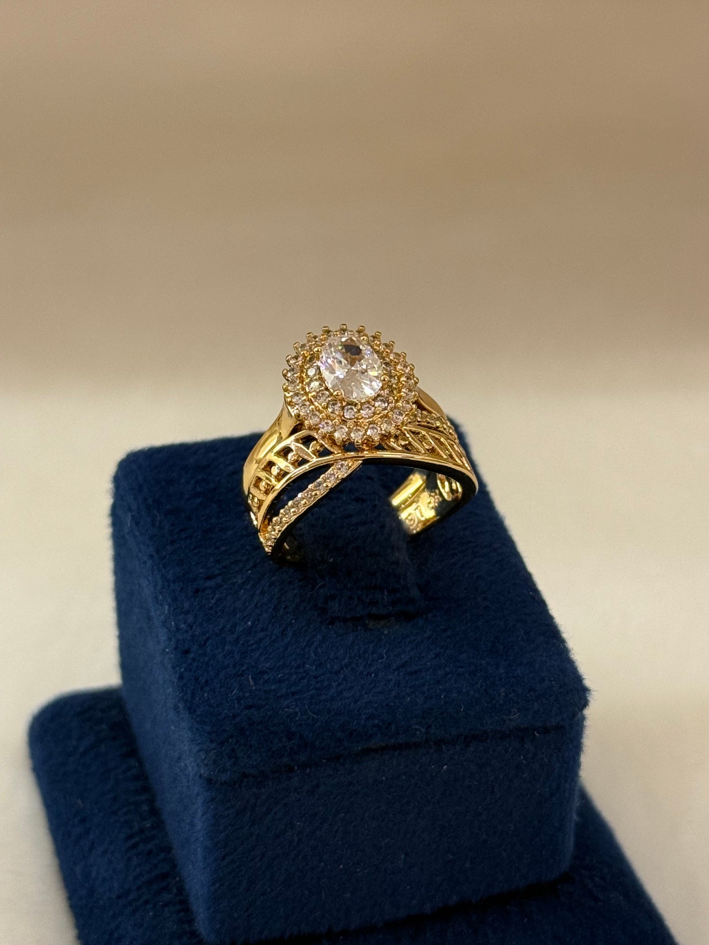 GoldPlated Ring-R281