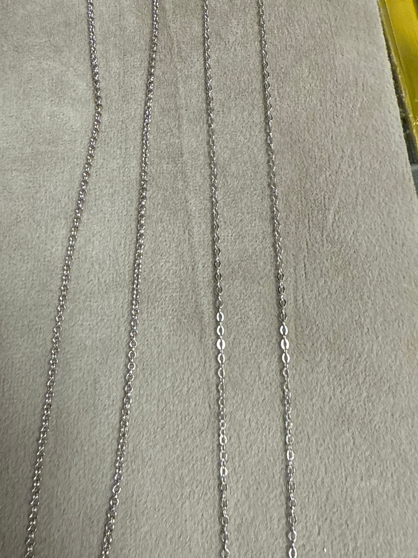 925 slv 2 chains-o9