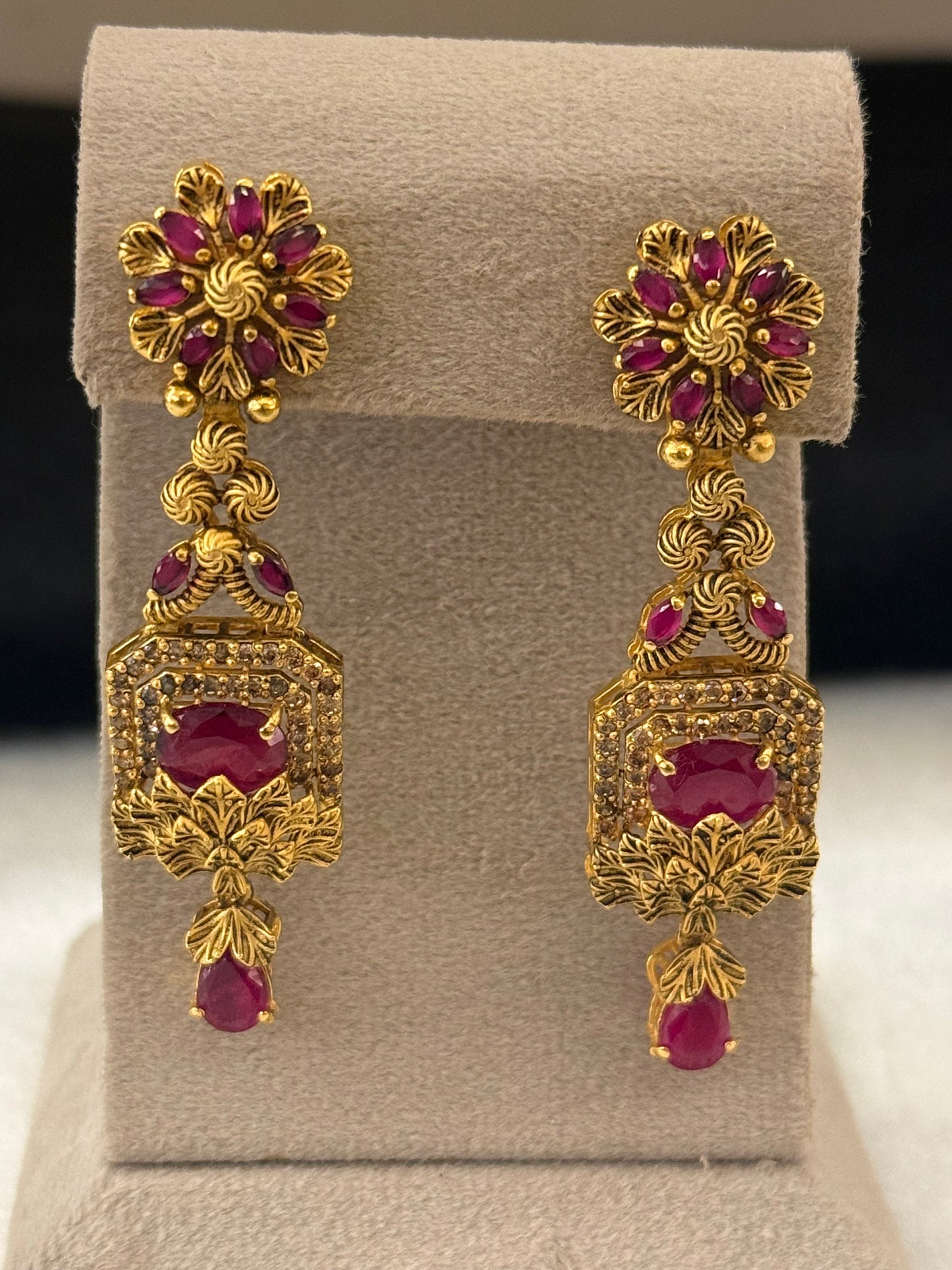 925 Goldplated Earrings-SER12