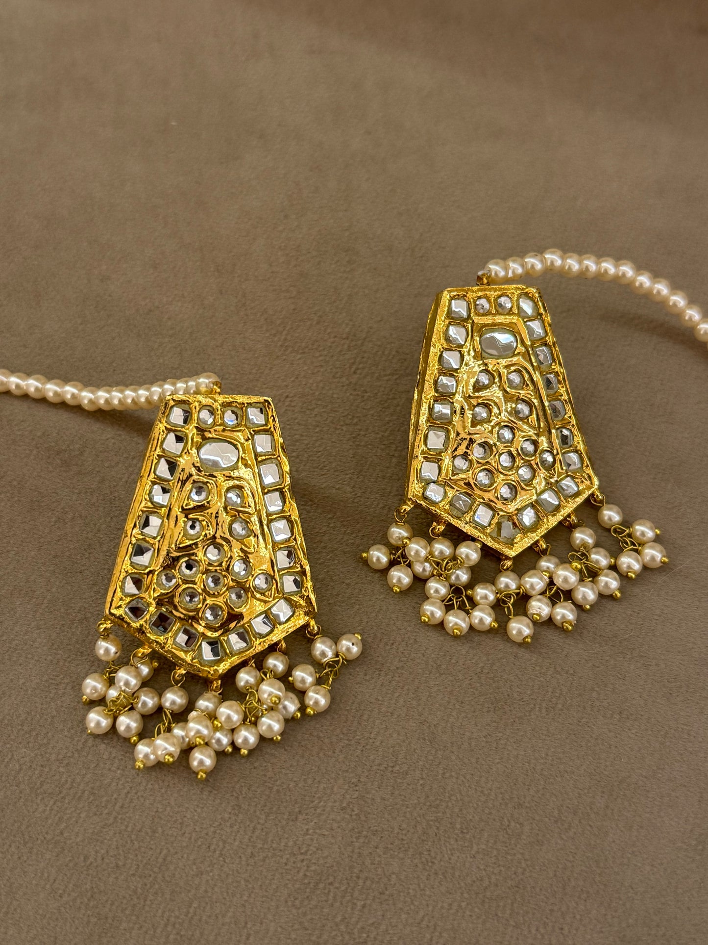 Goldplated Kundan Set-Bs160