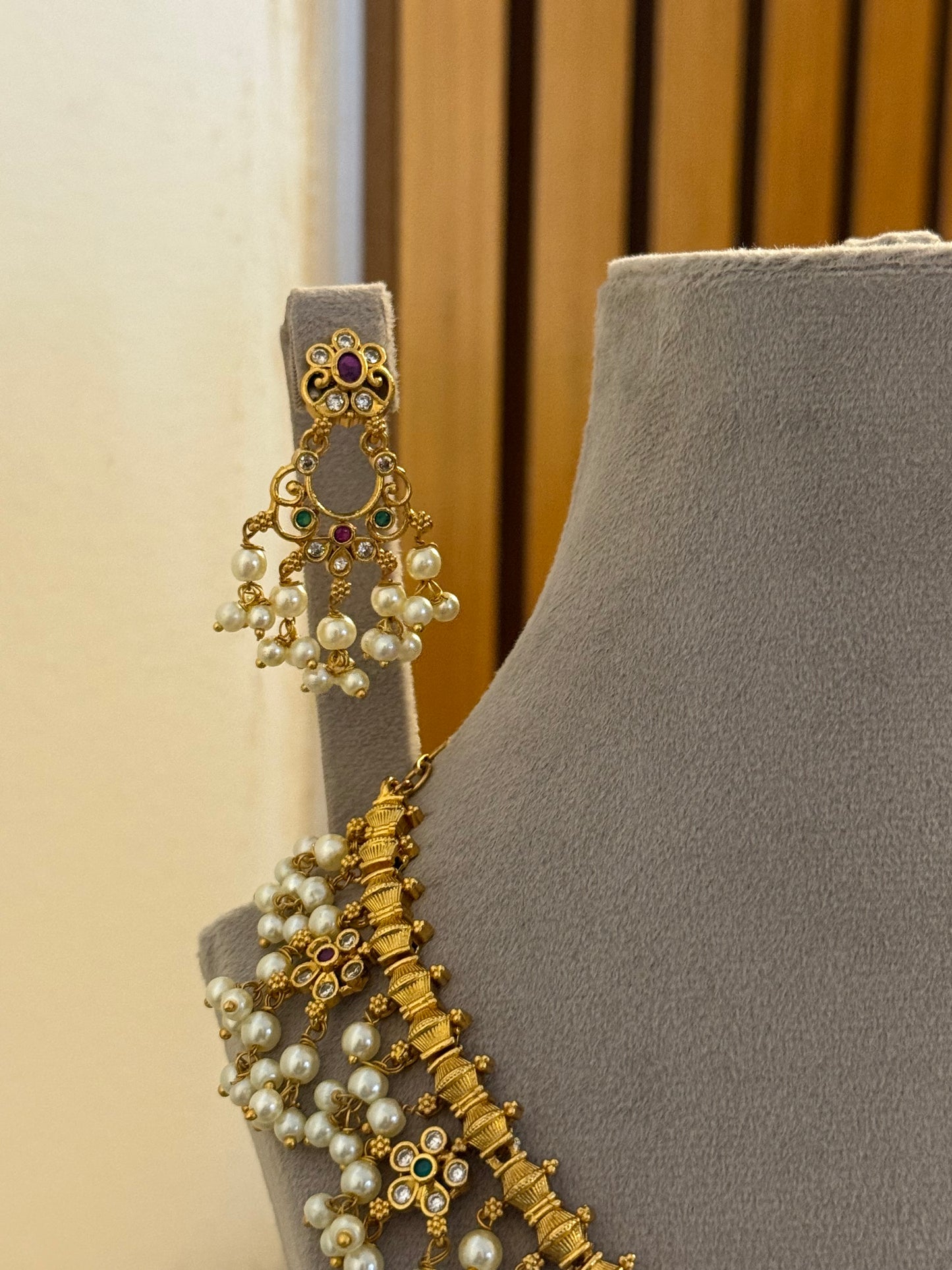 Goldplated Necklace Set-Ns108