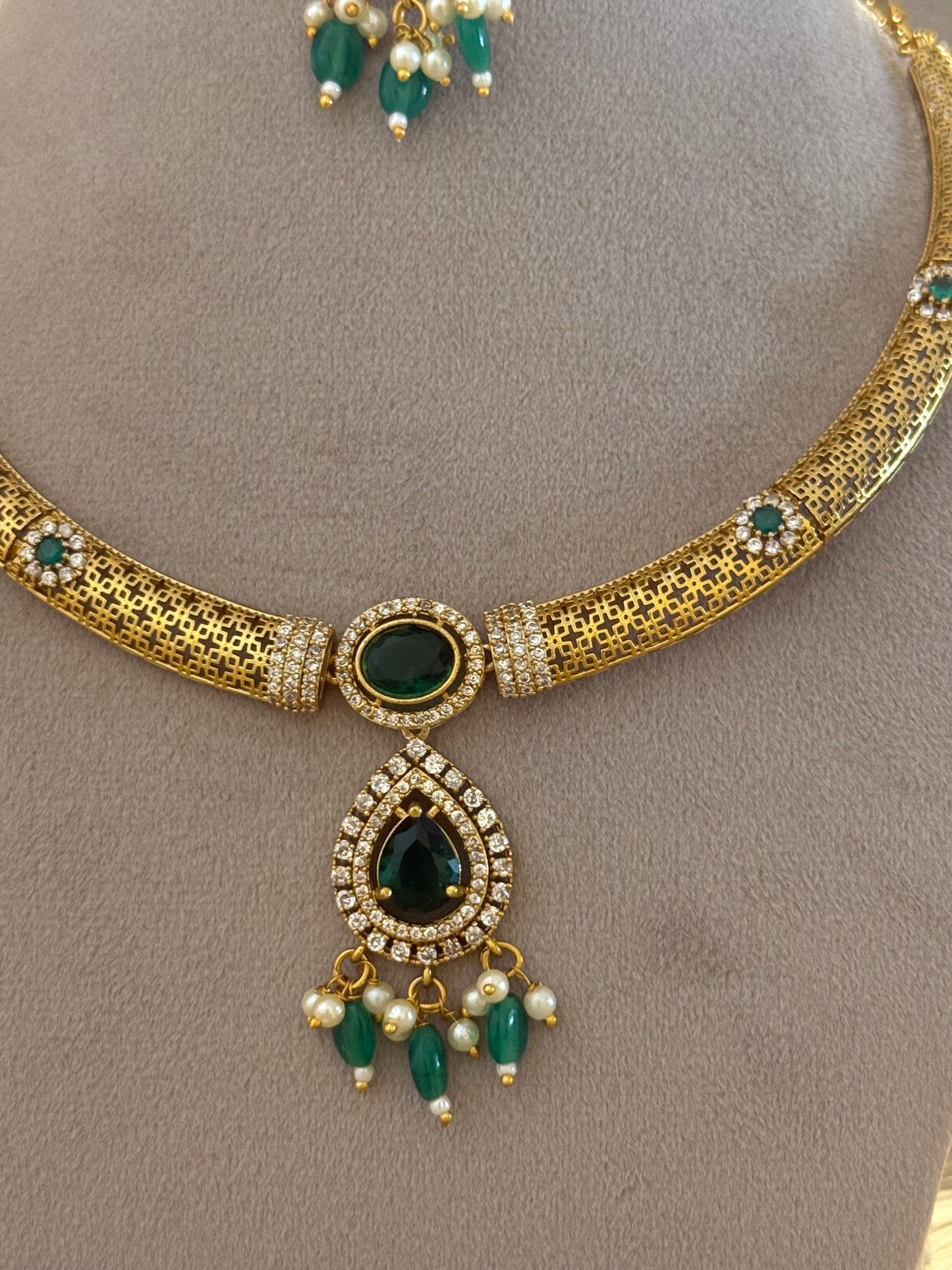 Goldplated Necklace Set-Ns114