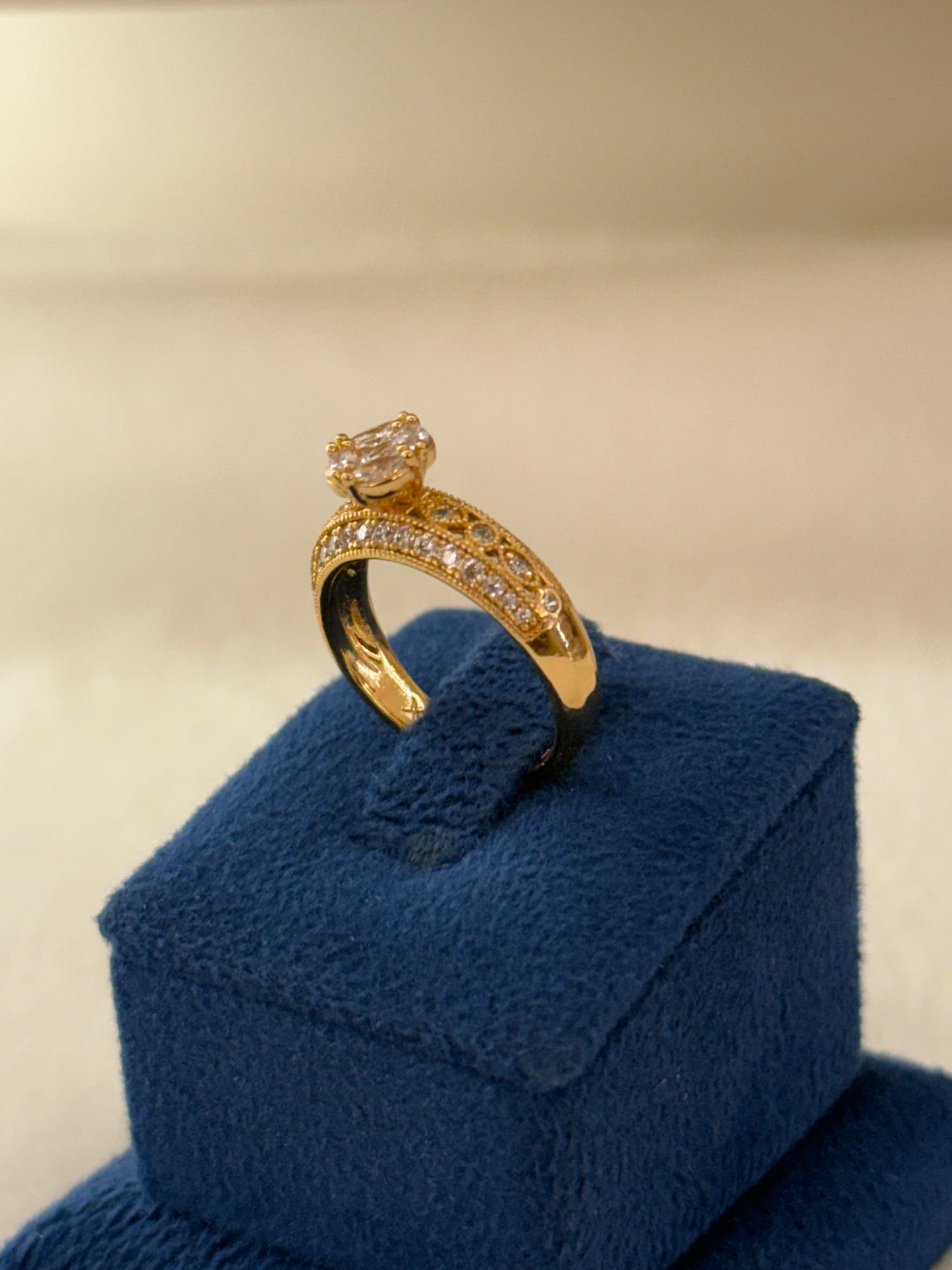 Goldplated Ring-R220