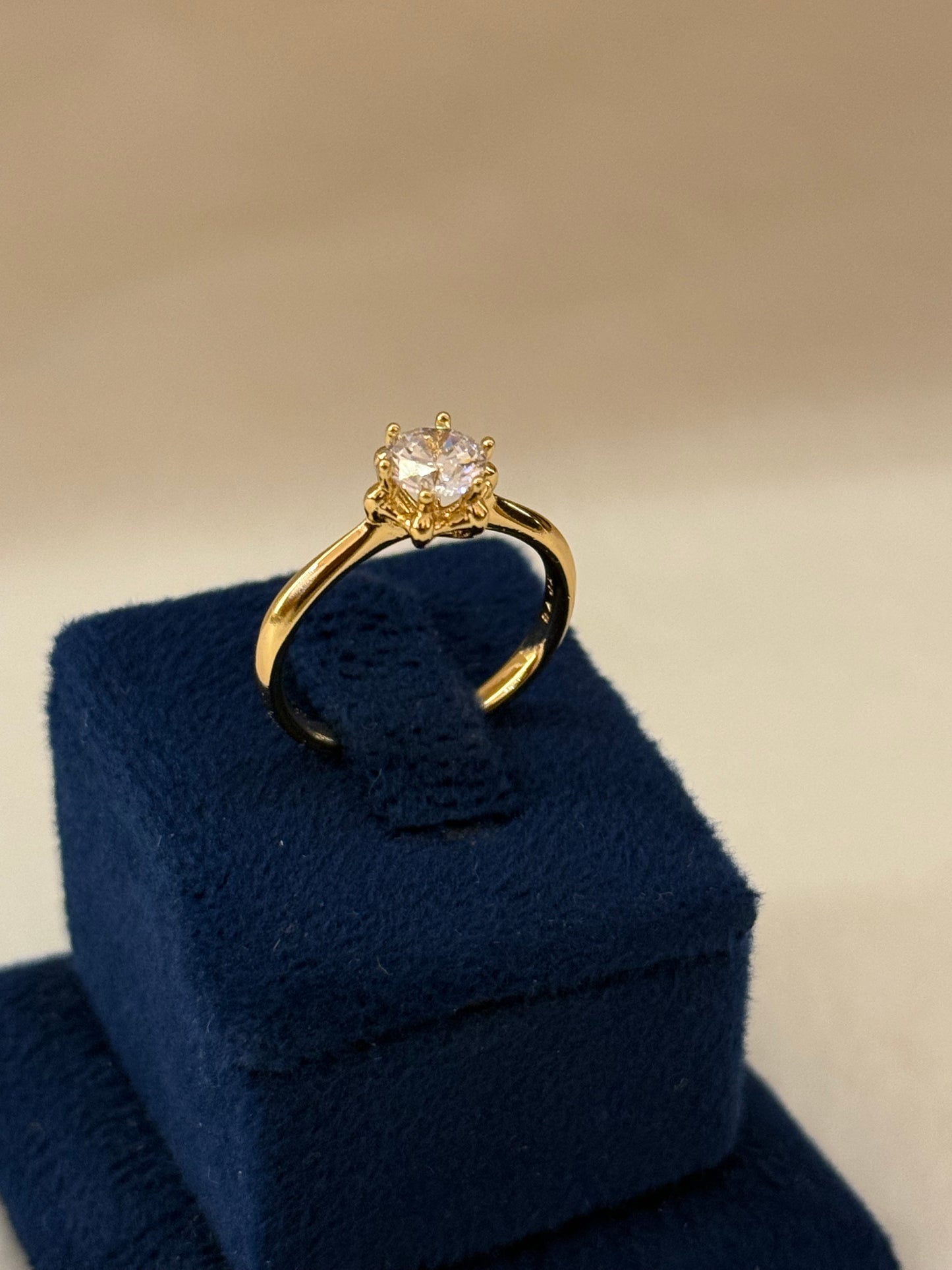 GoldPlated Ring-R244