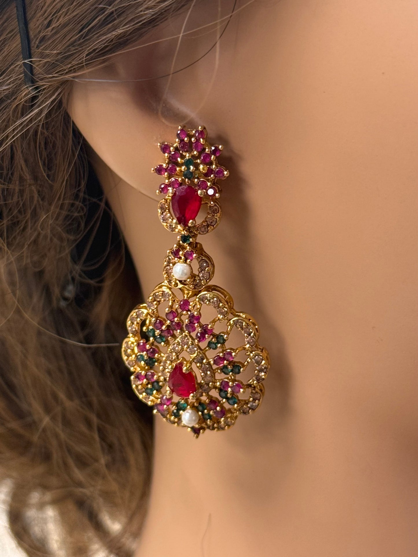 Goldplated Earrings-Er118