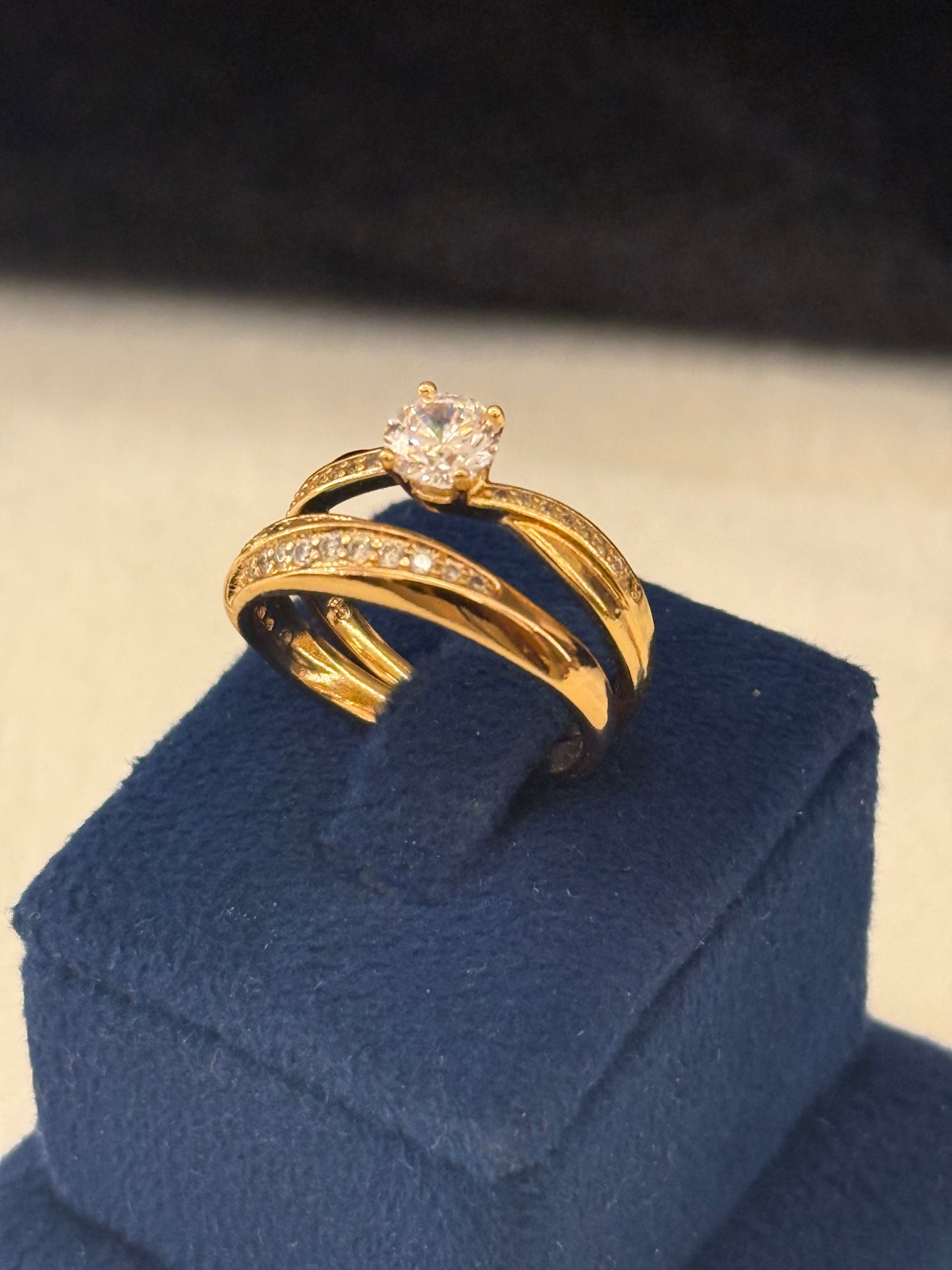 Goldplated Ring-R169