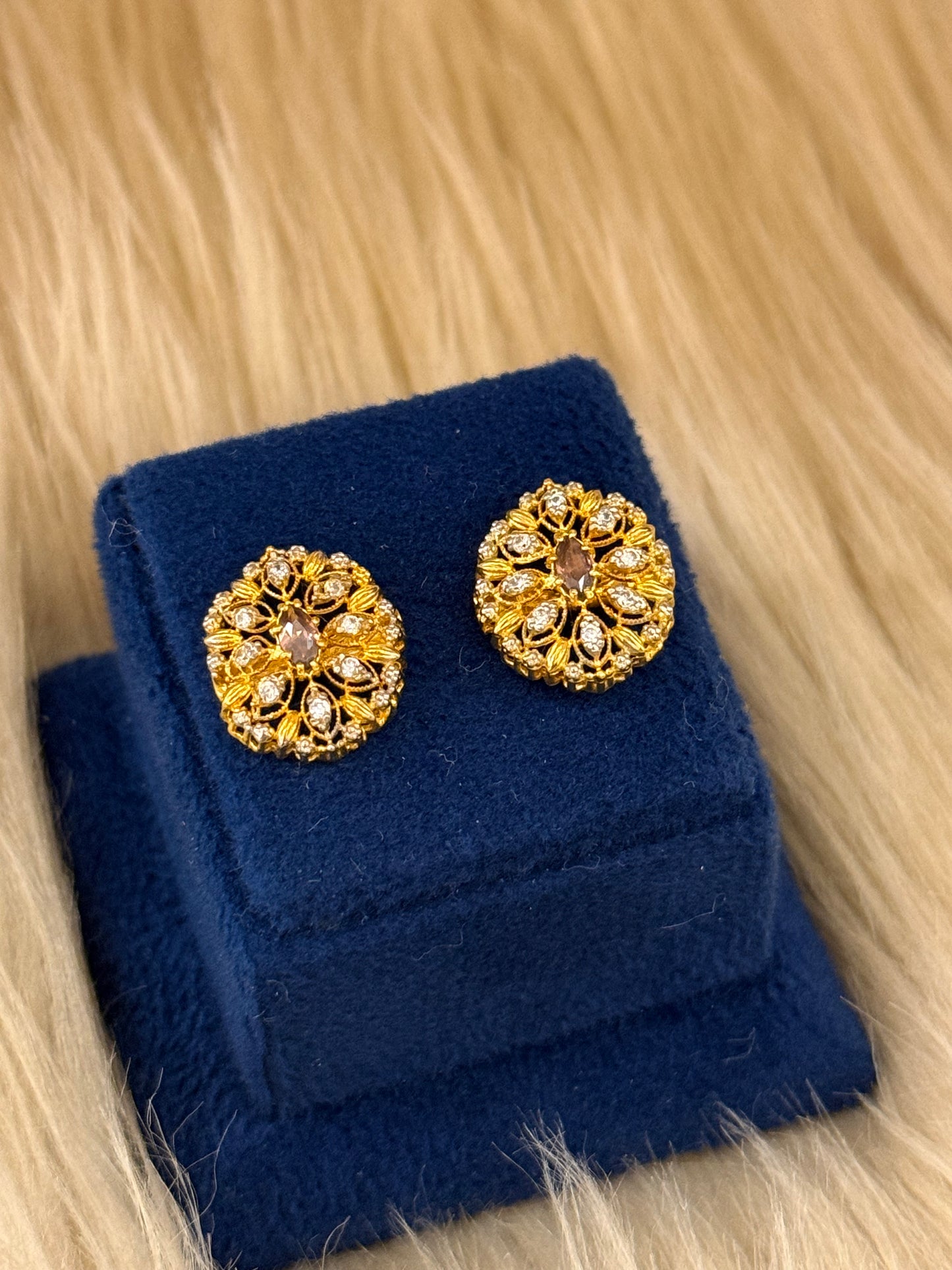925 Silver GoldPlated Tops-STP80