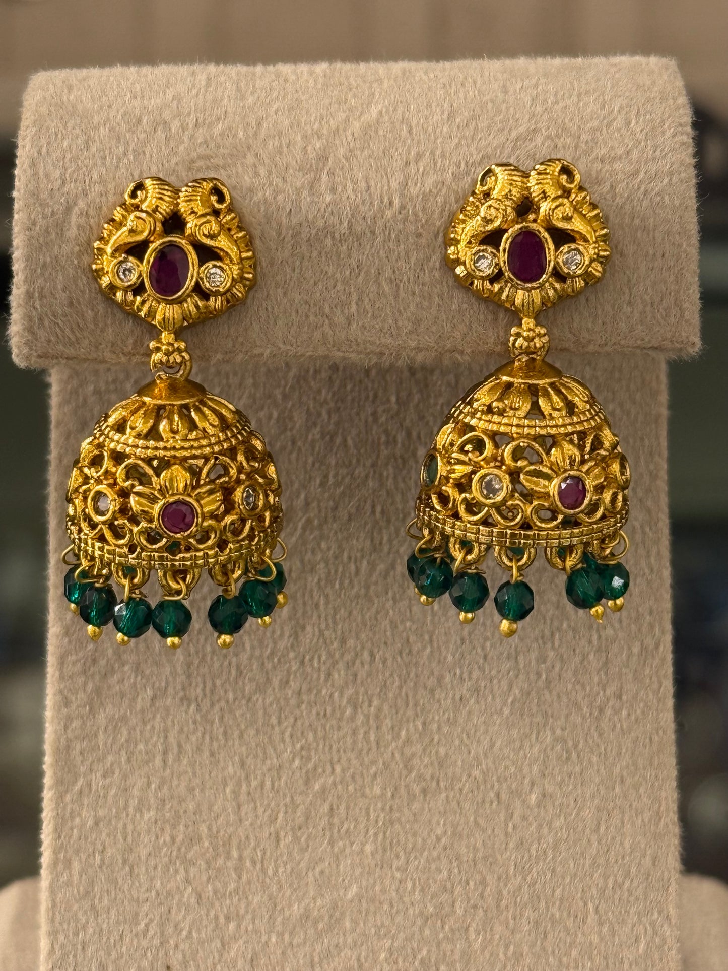 Gold Plated Earrings-Er64