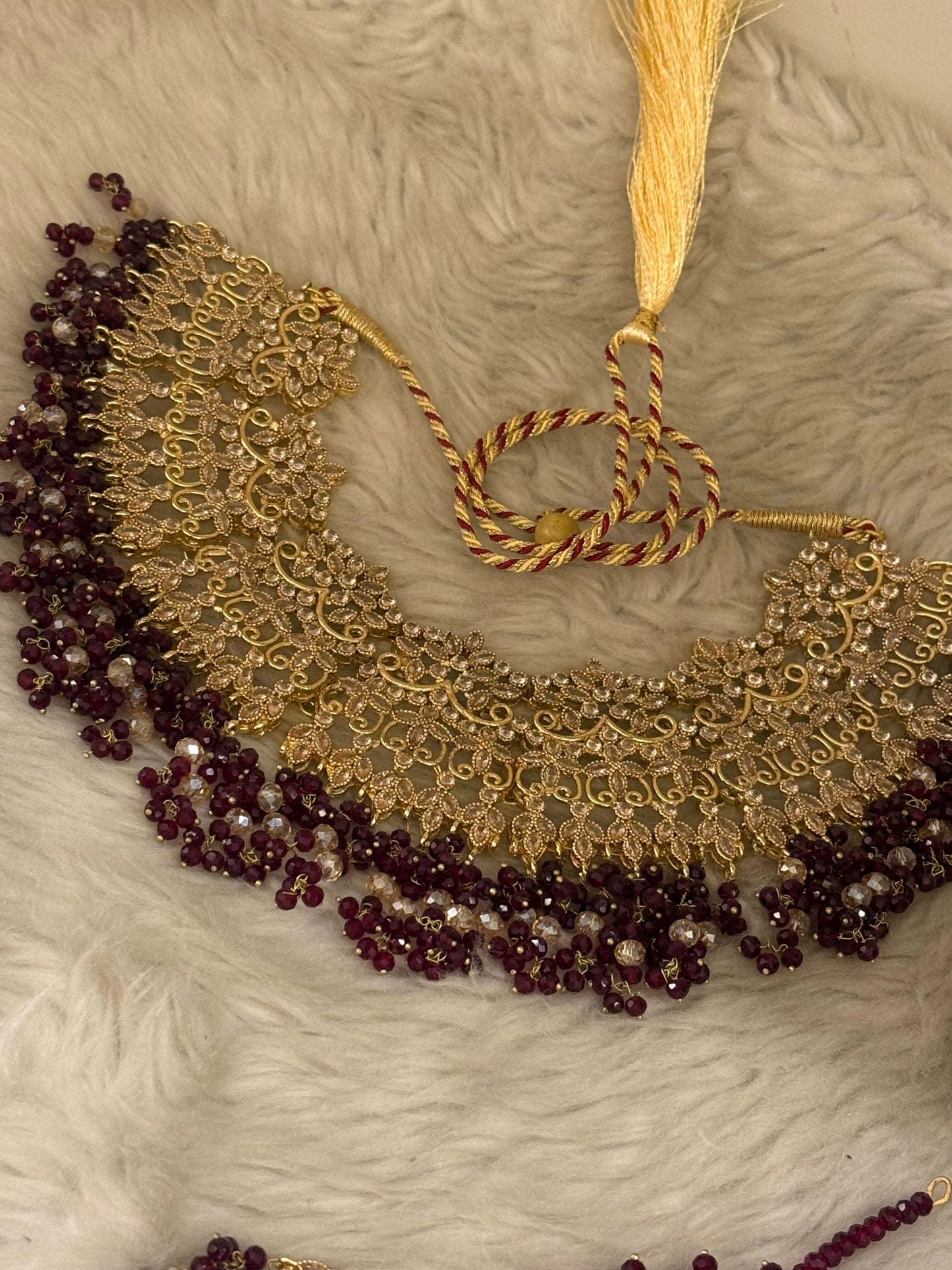 Goldplated Bridal Set-Bs87
