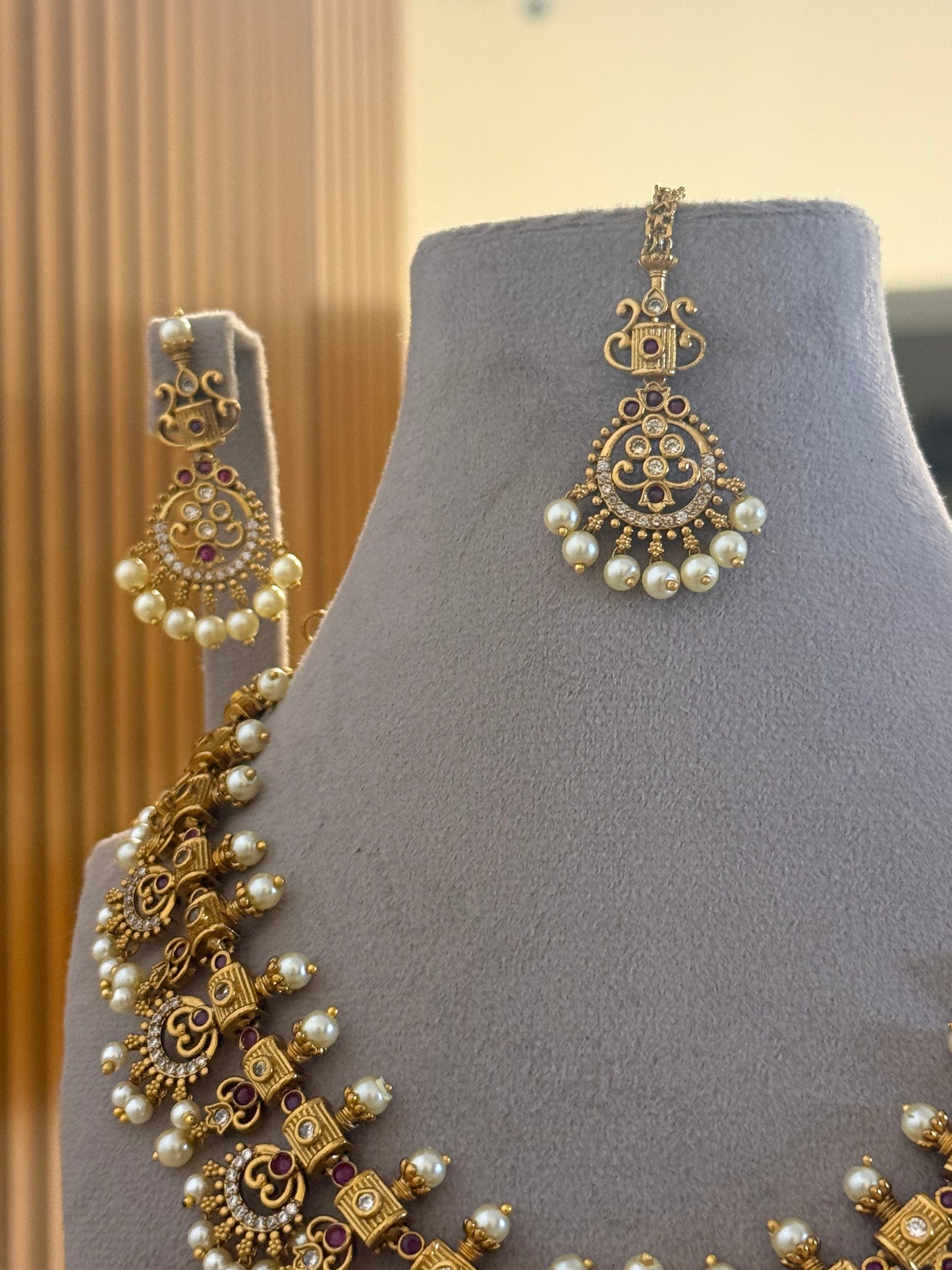Goldplated Necklace Set-Ns115