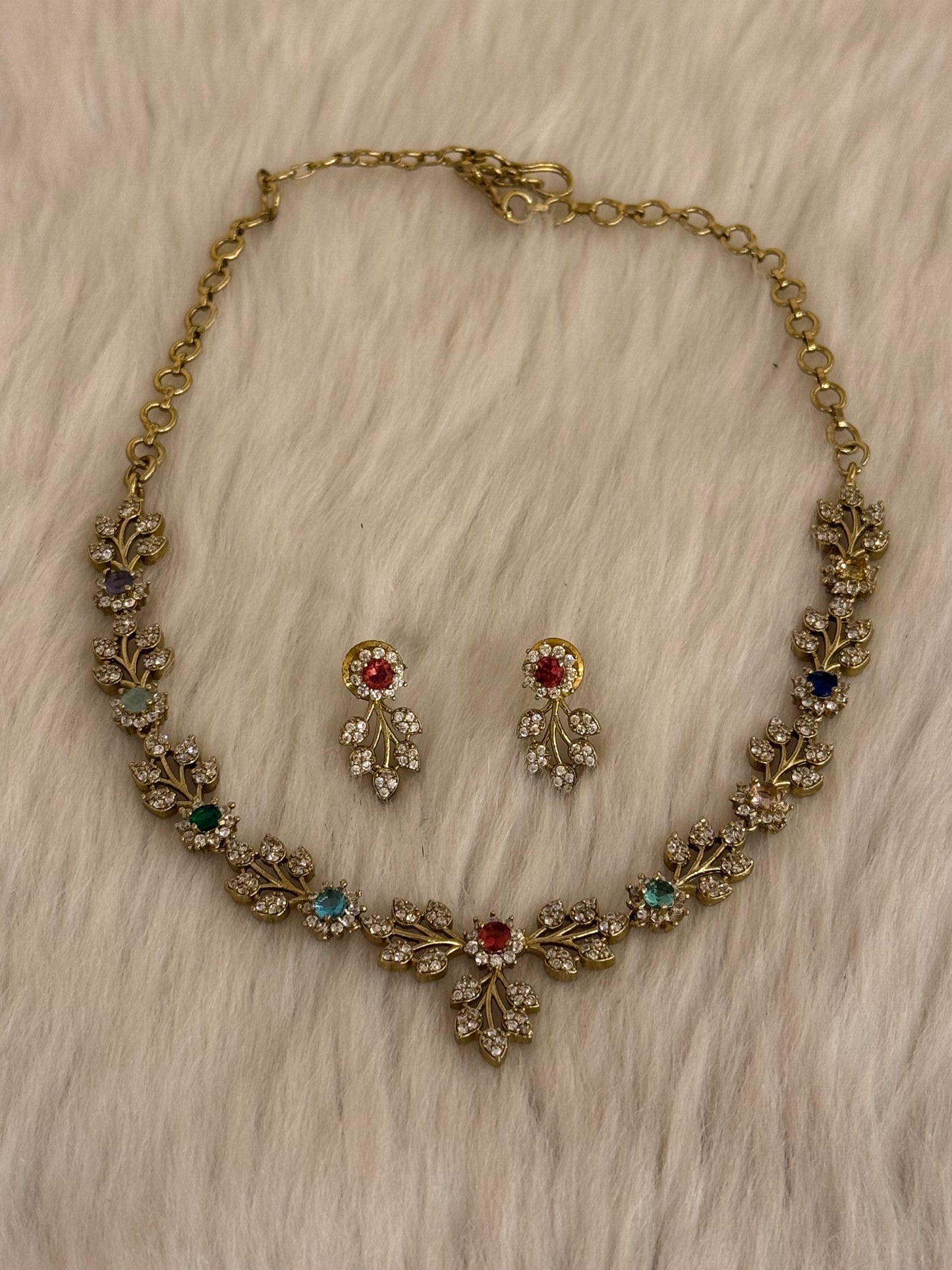 Goldplated Necklace Set-Ns42