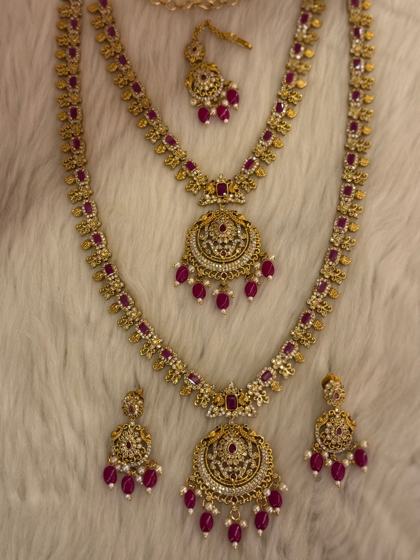 Gold Plated Mala Set-Ms12