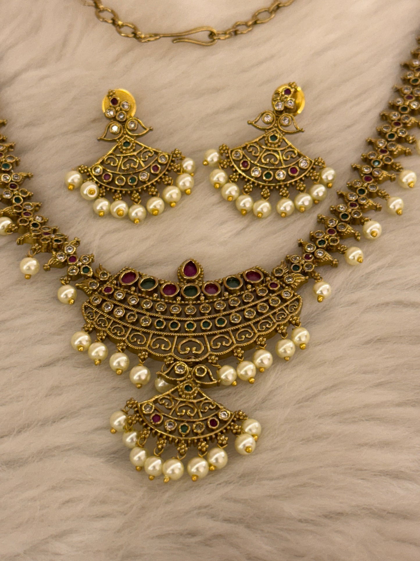 Goldplated Necklace Set-Ns28