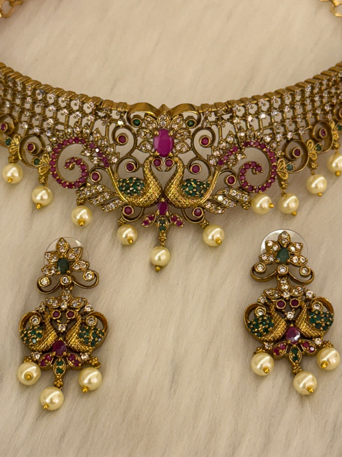 Goldplated Necklace Set-Ns47