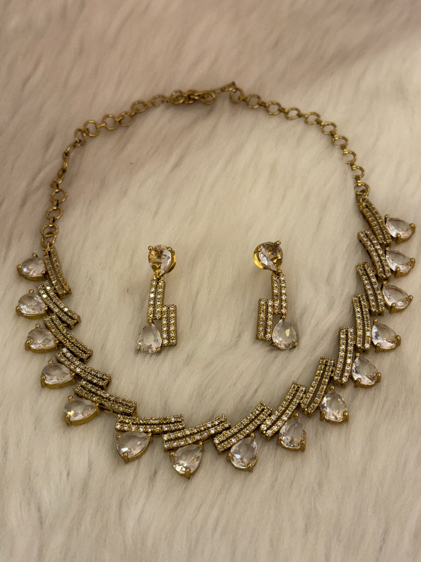 Goldplated Necklace Set-Ns51