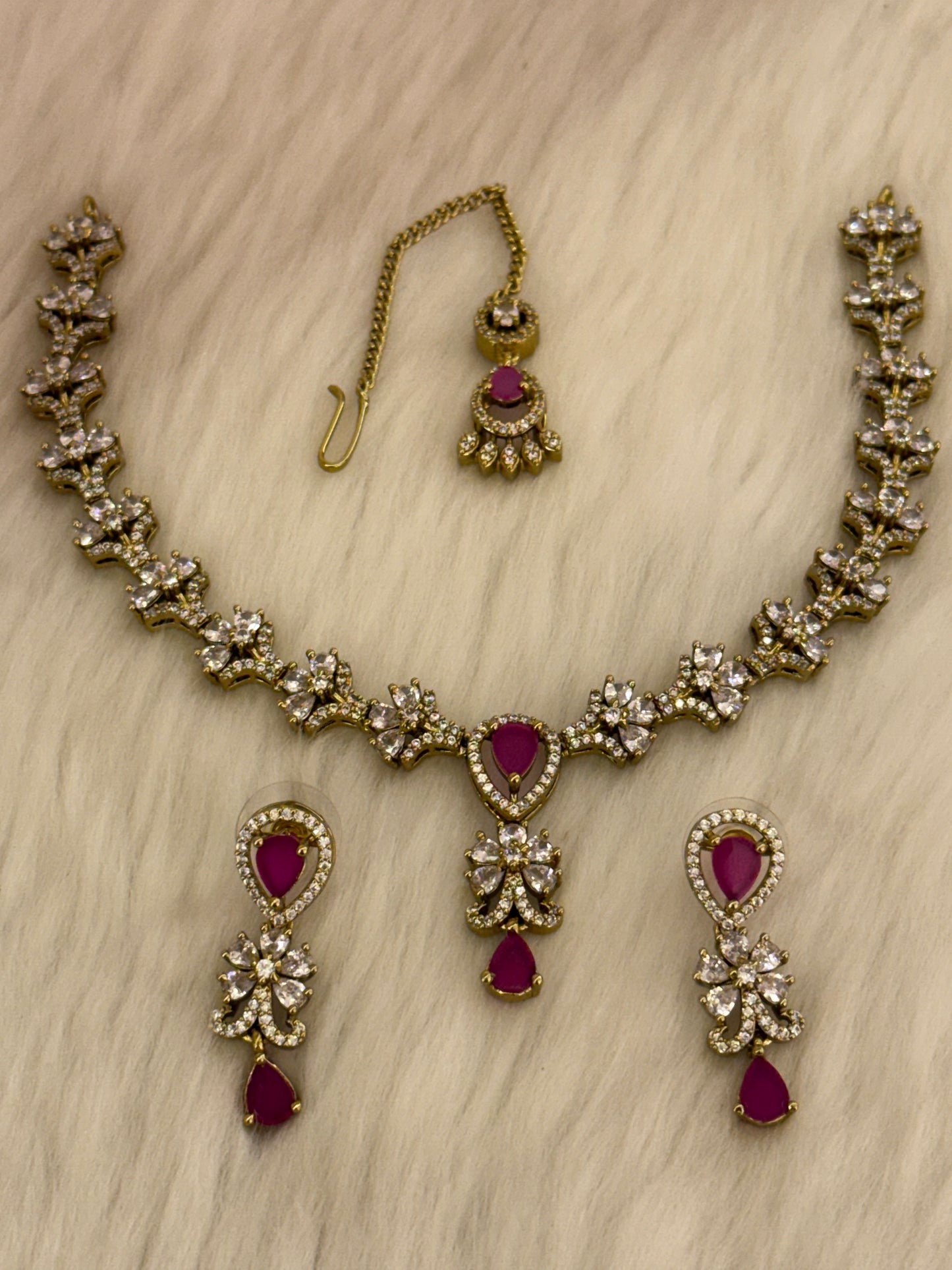 Goldplated Necklace Set-Ns52