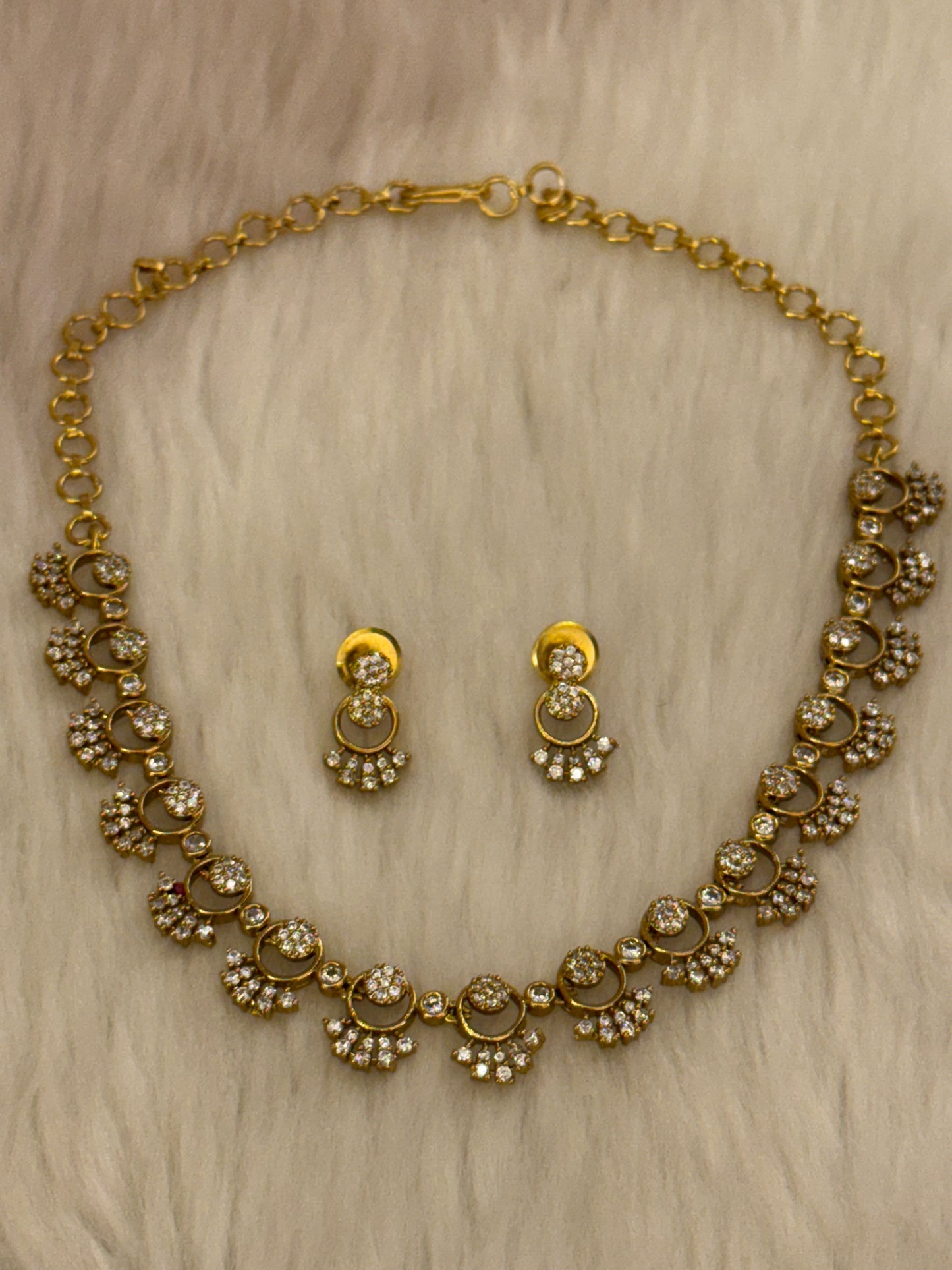 Goldplated Necklace Set-Ns54