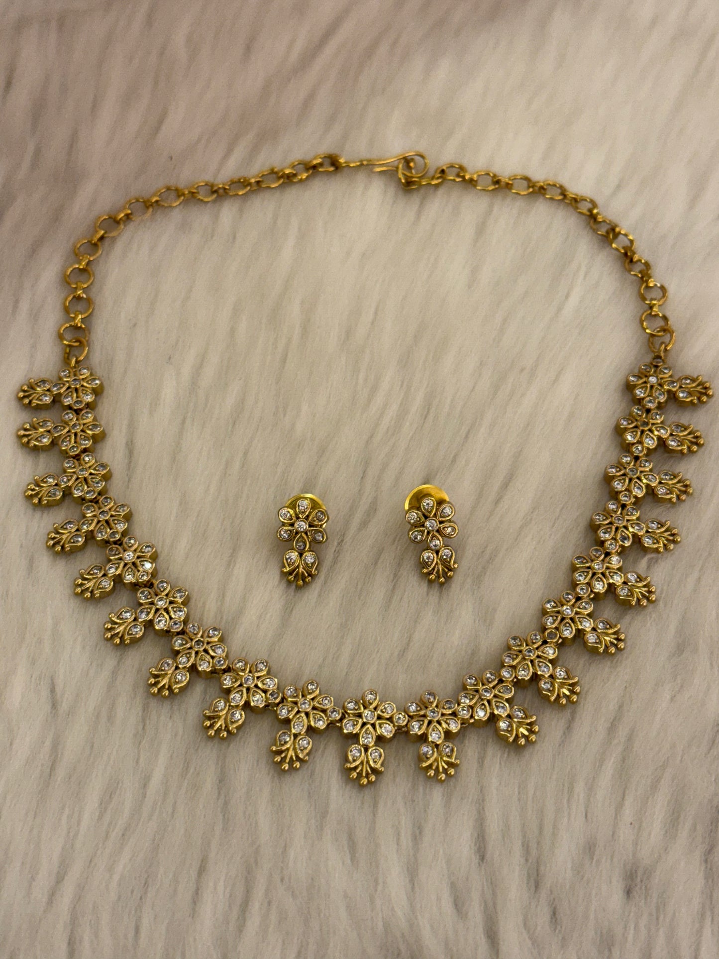 Goldplated Necklace Set-Ns55
