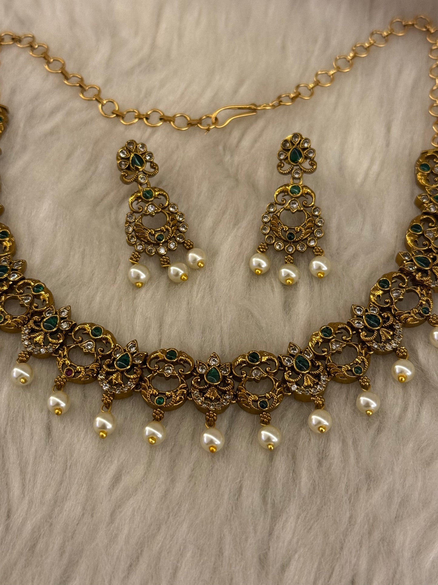 Goldplated Necklace set-Ns66