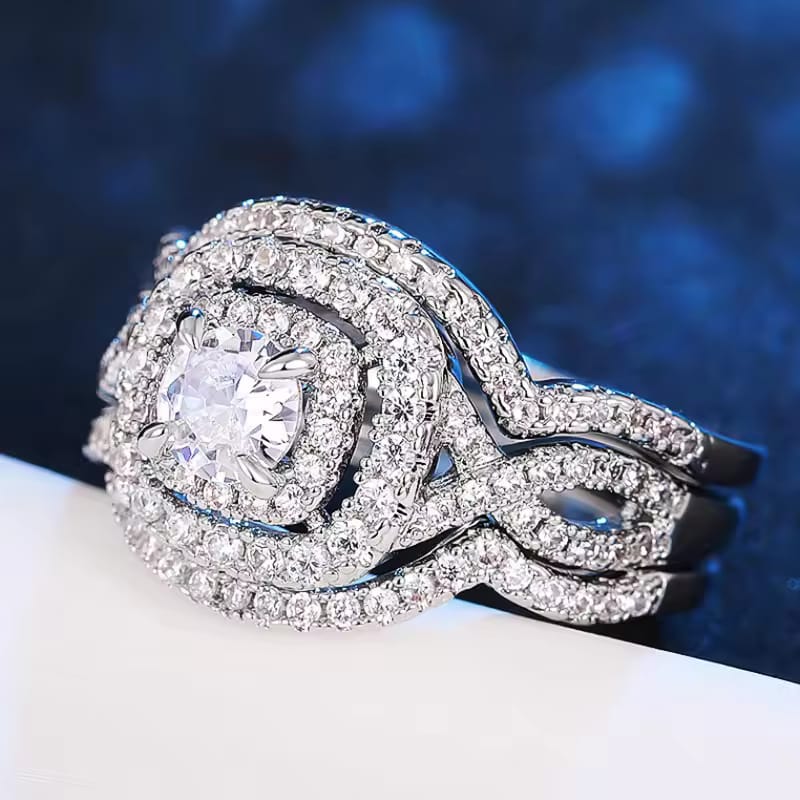 Zircon Triple Ring-R8