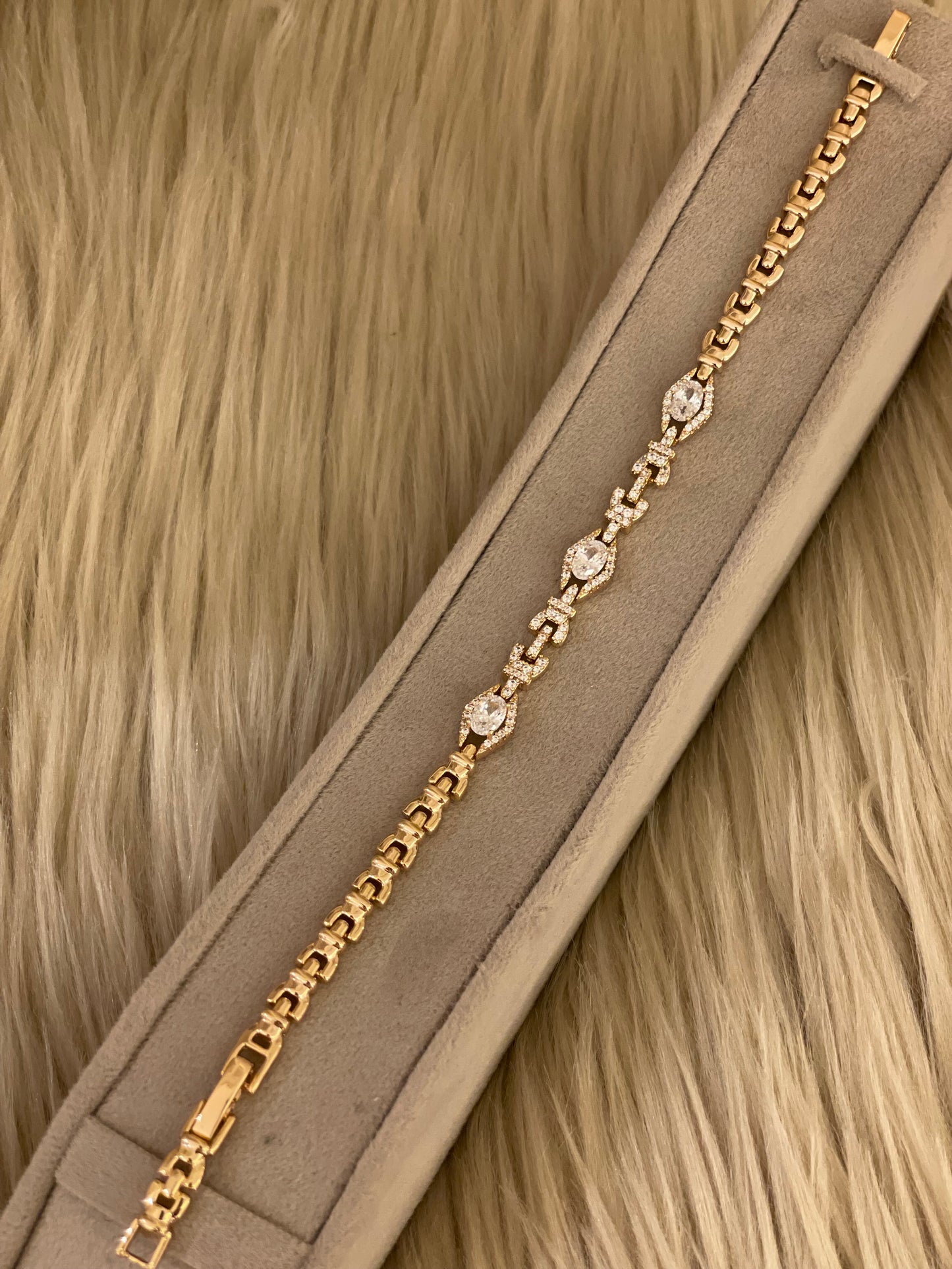 Goldplated Bracelet-Bs66