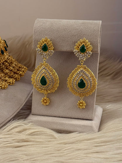 Gold Plated Bridal Set-Bs92