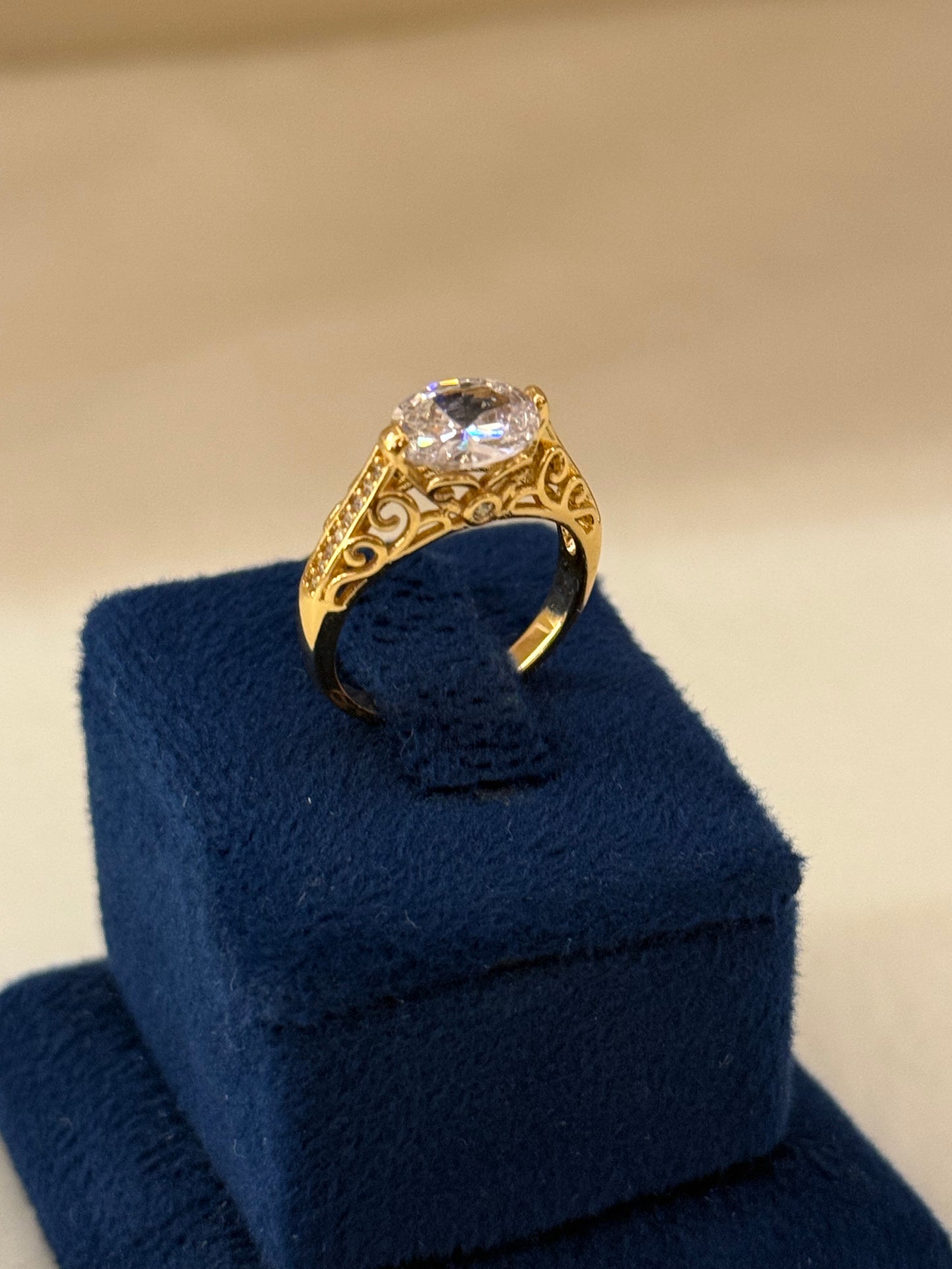 GoldPlated Ring-R245