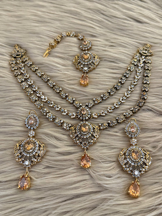 Goldplated Bridal Set-Bs154