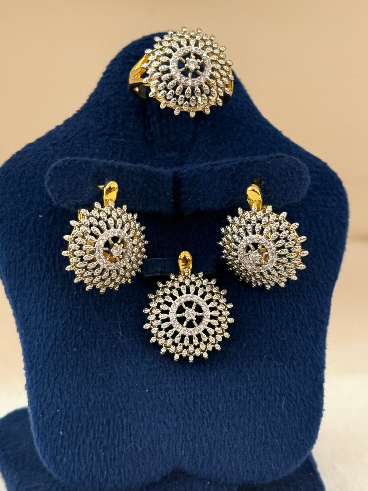 Goldplated Pendant Set-Ps66