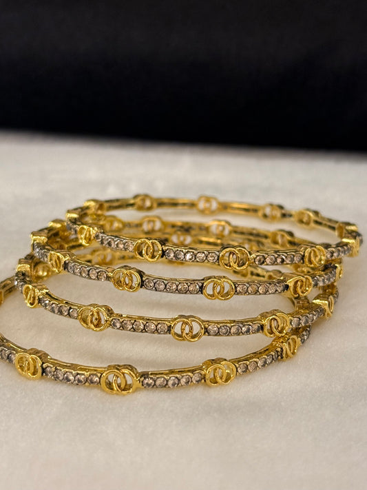 Goldplated Bangles-B54