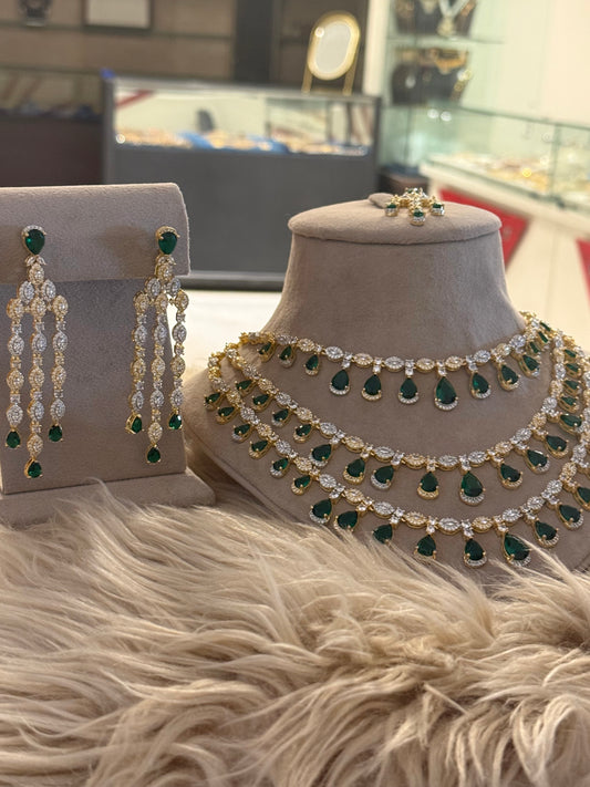 Goldplated Bridal Set-Bs146