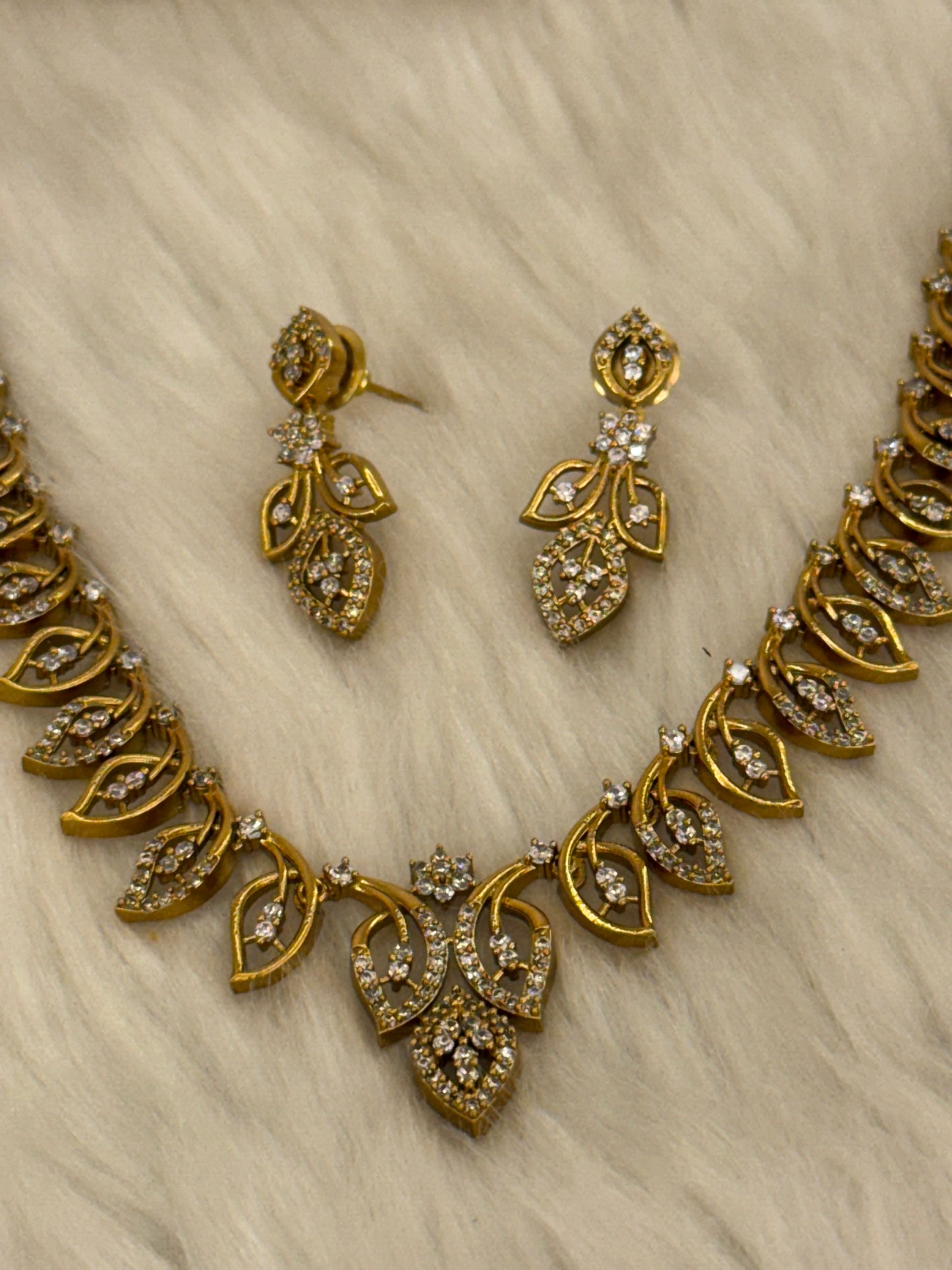 Goldplated Necklace Set-Ns34